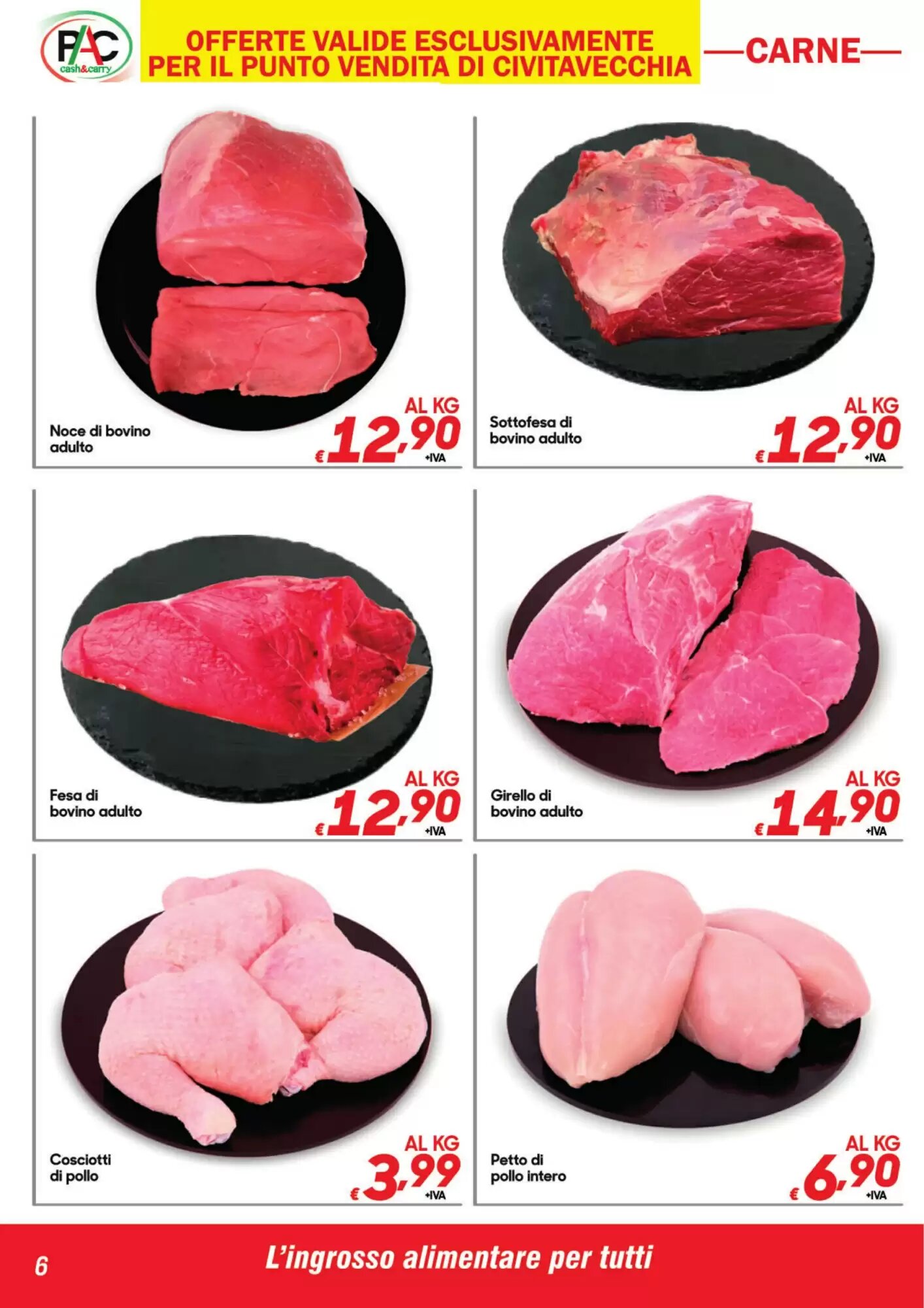 Volantino promozionale Pac Cash&Carry  valide dal 07/09/2026 - Pagina 6.