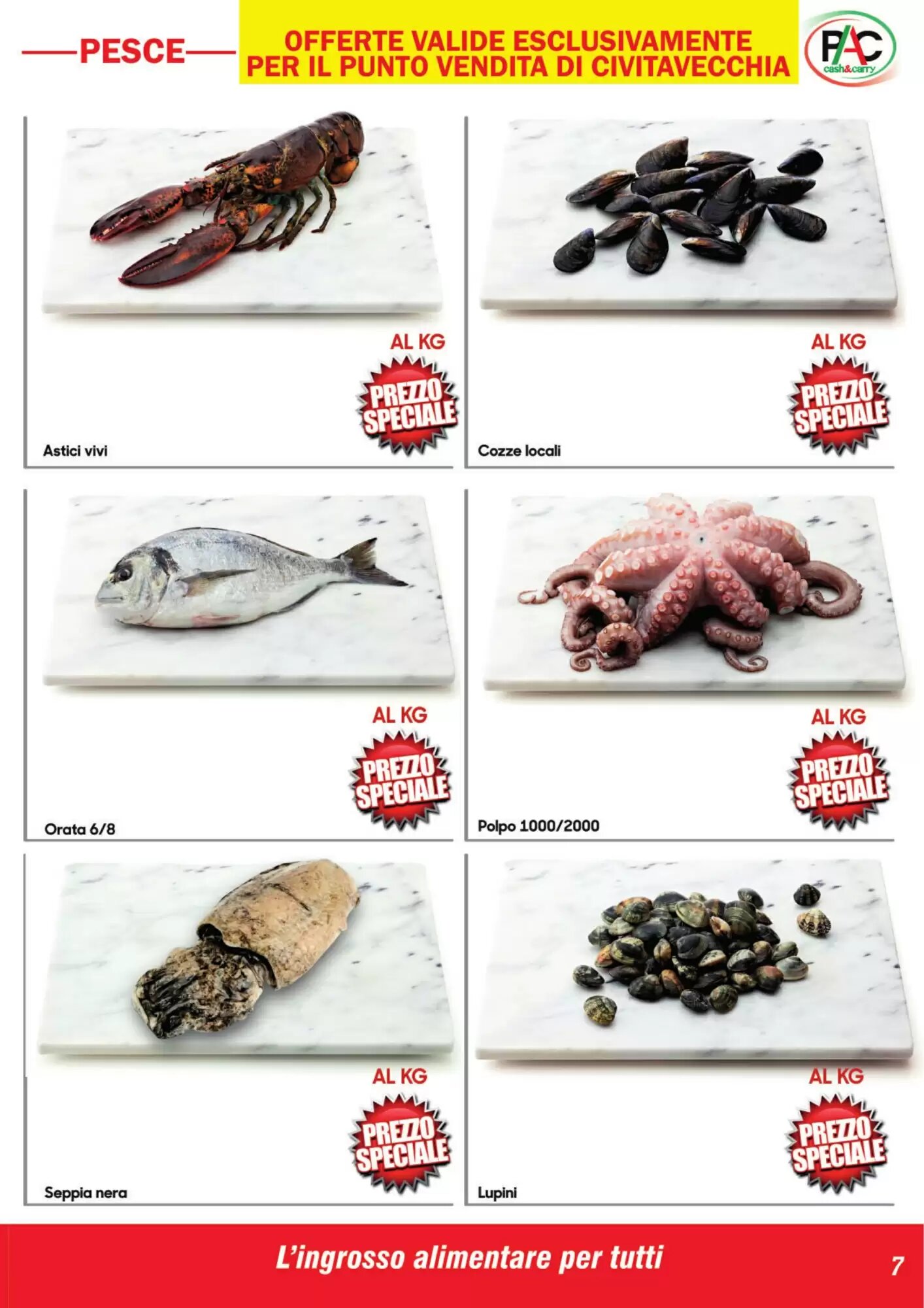 Volantino promozionale Pac Cash&Carry  valide dal 07/09/2026 - Pagina 7.