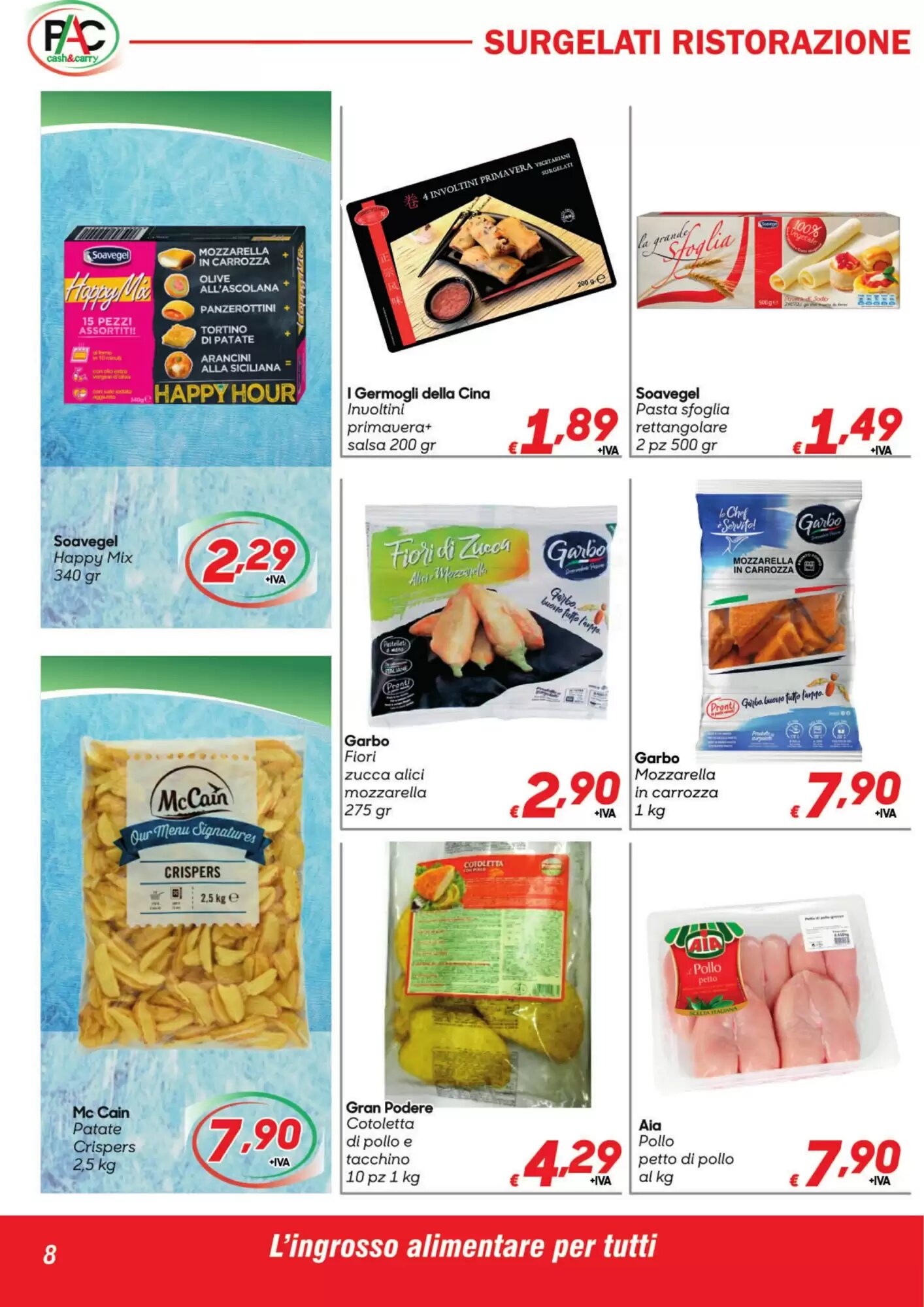 Volantino promozionale Pac Cash&Carry  valide dal 07/09/2026 - Pagina 8.