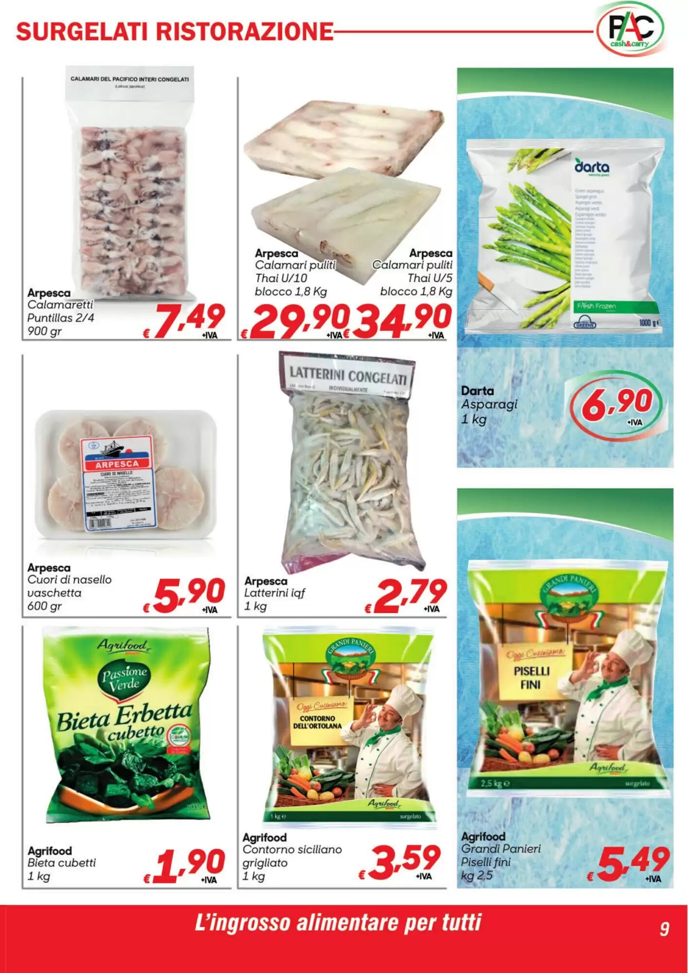 Volantino promozionale Pac Cash&Carry  valide dal 07/09/2026 - Pagina 9.