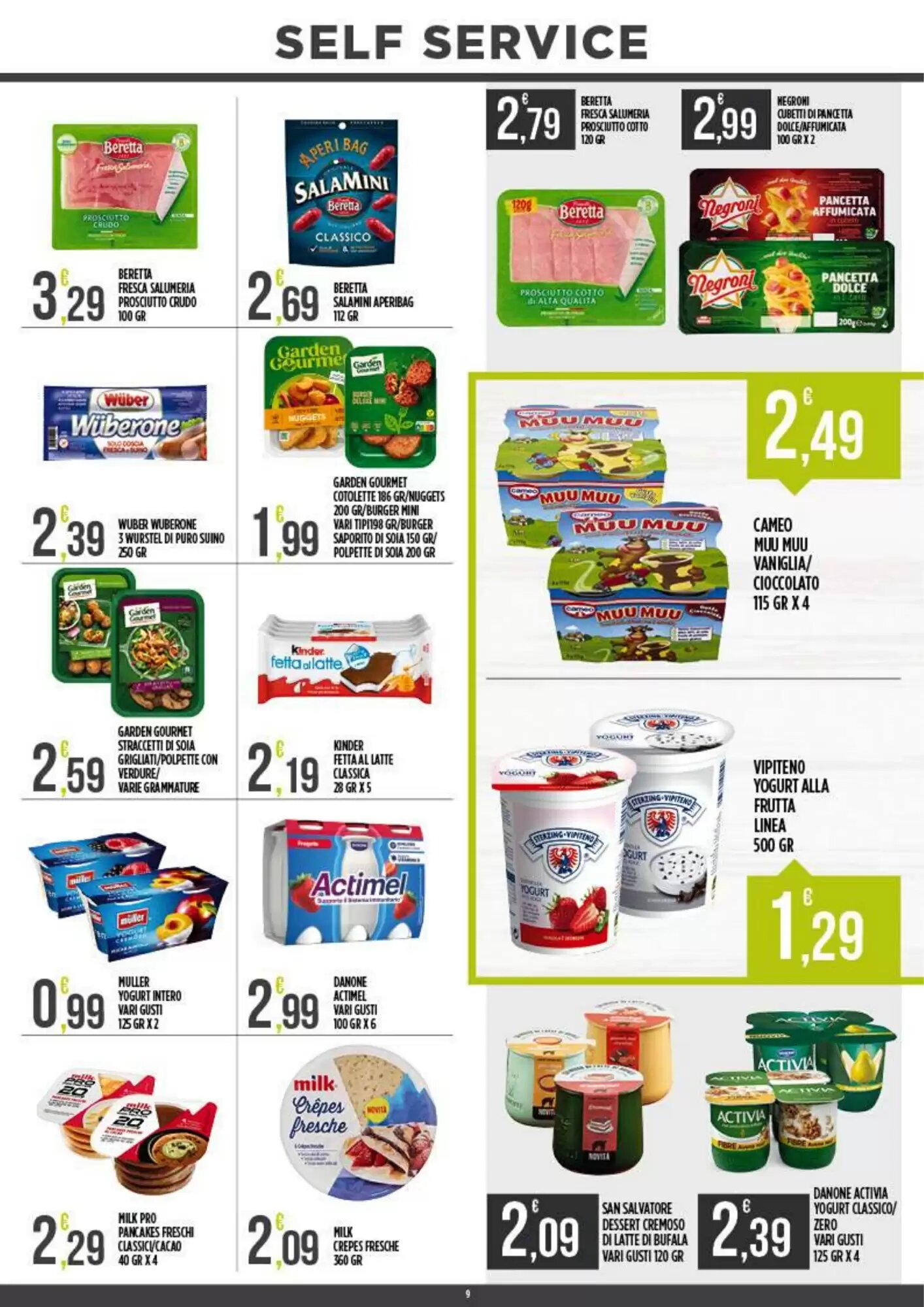 Volantino promozionale Netto Supermercati  valide dal 07/09/2026 - Pagina 9.