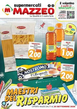 Volantino promozionale Mazzeo Giocattoli  valide dal 07/09/2026