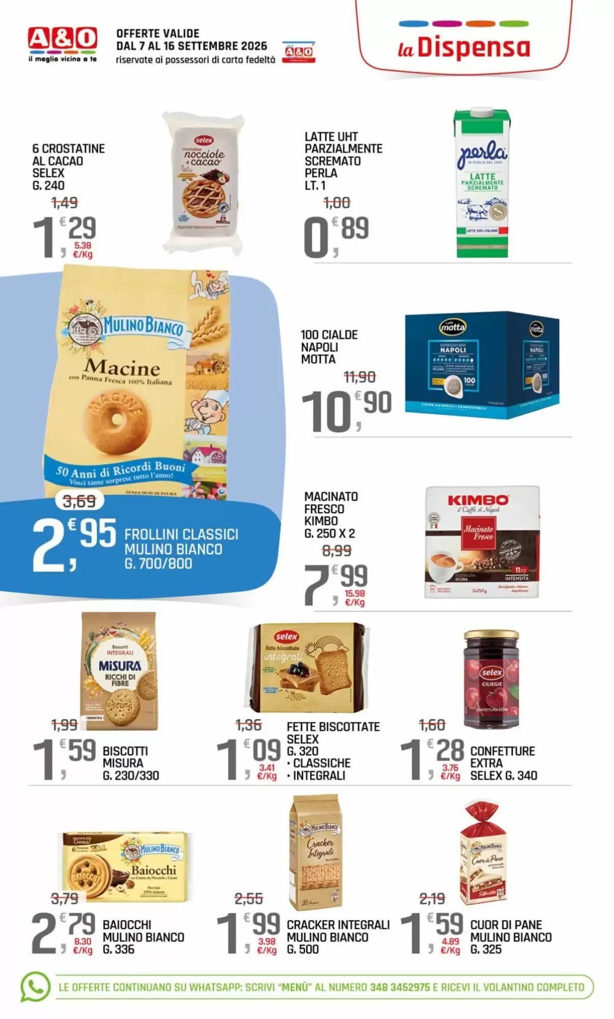 Volantino promozionale A&o  valide dal 07/09/2026 - Pagina 10.