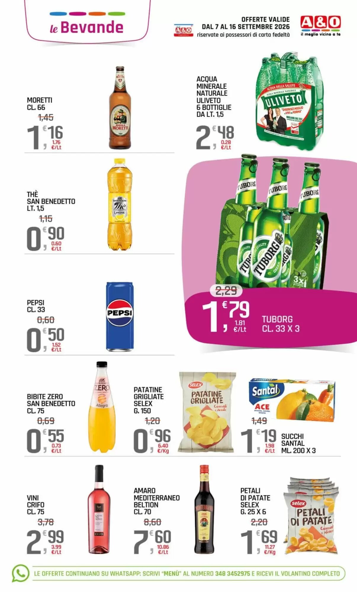 Volantino promozionale A&o  valide dal 07/09/2026 - Pagina 11.