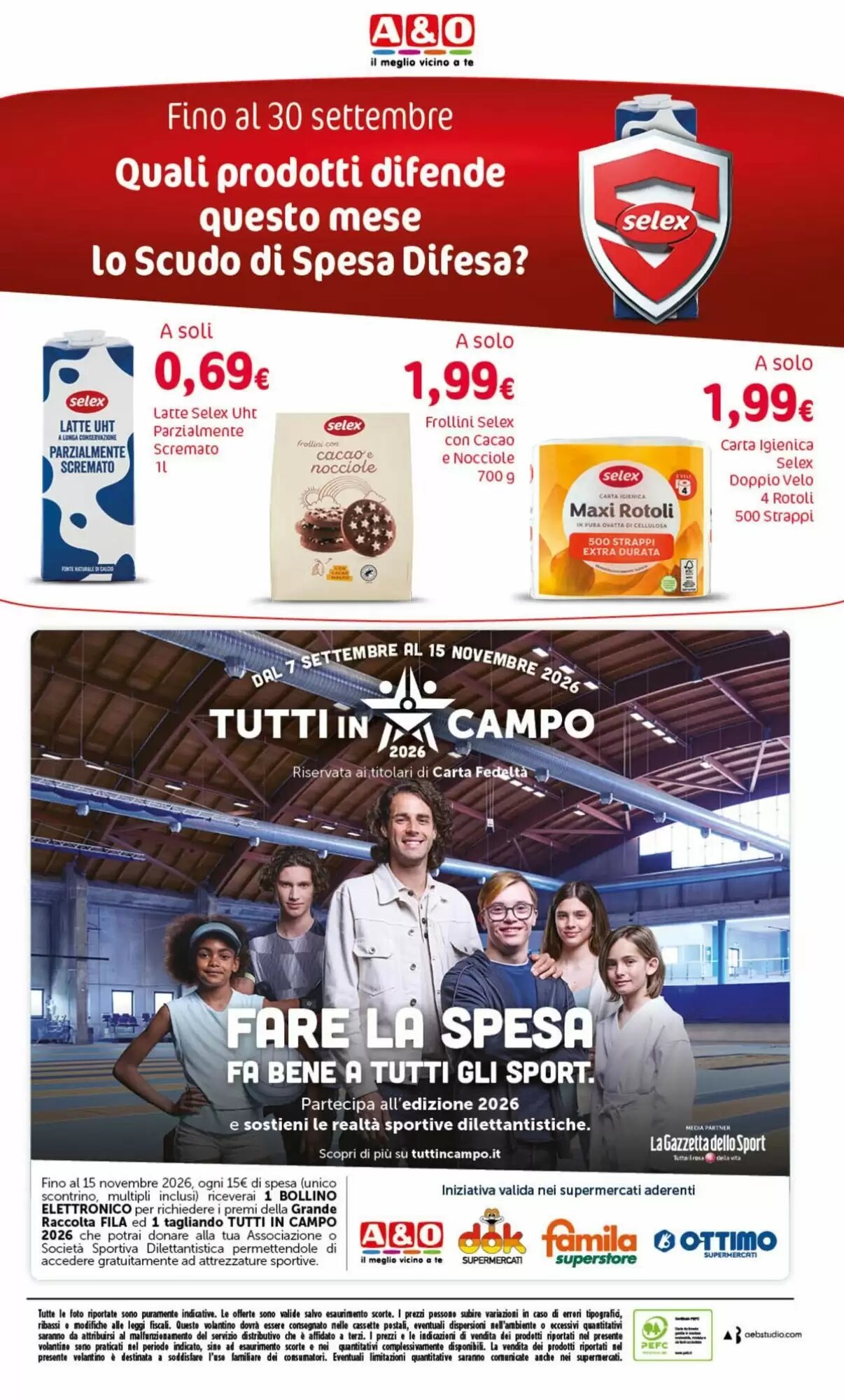 Volantino promozionale A&o  valide dal 07/09/2026 - Pagina 12.