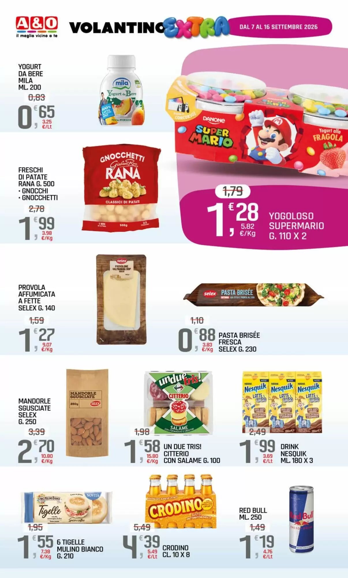 Volantino promozionale A&o  valide dal 07/09/2026 - Pagina 16.