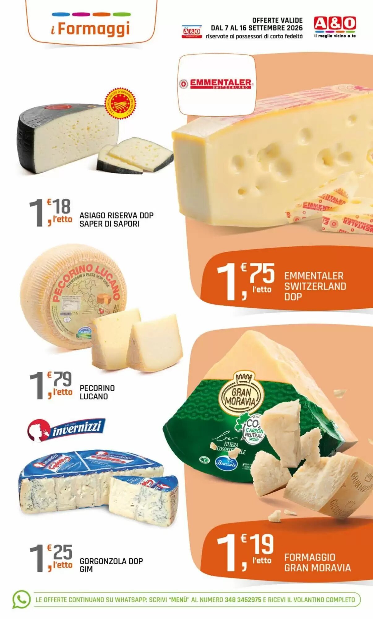 Volantino promozionale A&o  valide dal 07/09/2026 - Pagina 3.