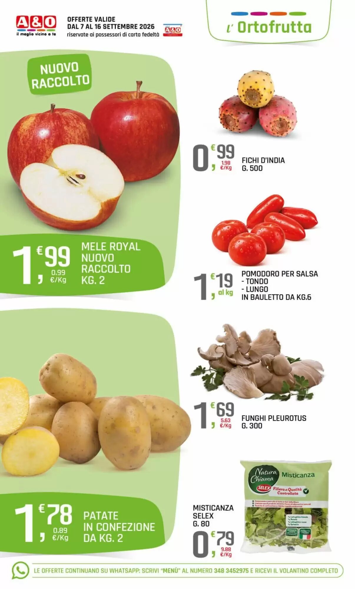 Volantino promozionale A&o  valide dal 07/09/2026 - Pagina 4.