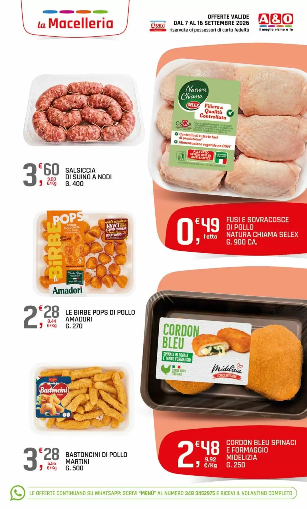 Volantino promozionale A&o  valide dal 07/09/2026 - Pagina 5.