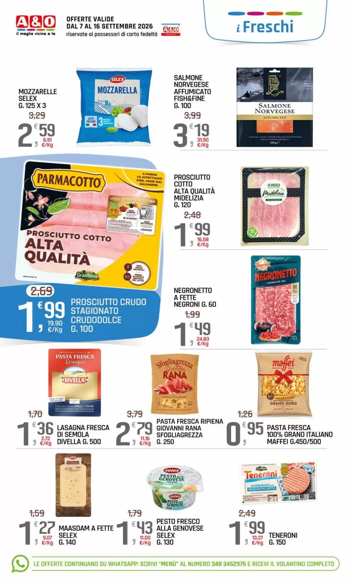 Volantino promozionale A&o  valide dal 07/09/2026 - Pagina 8.