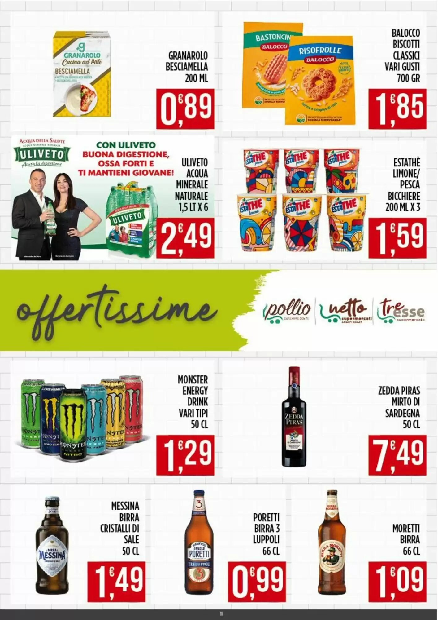 Volantino promozionale Supermercato Pollio  valide dal 07/09/2026 - Pagina 11.