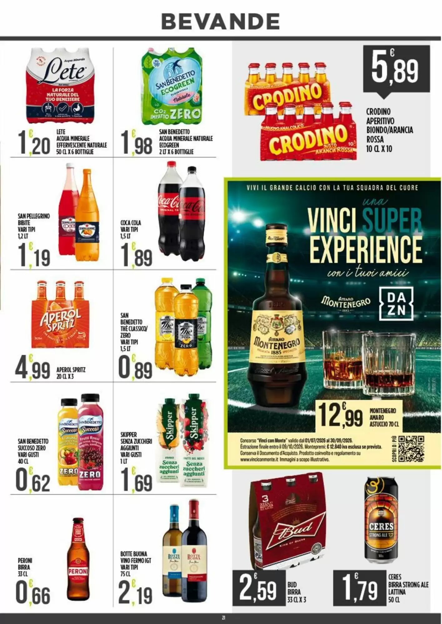 Volantino promozionale Supermercato Pollio  valide dal 07/09/2026 - Pagina 21.