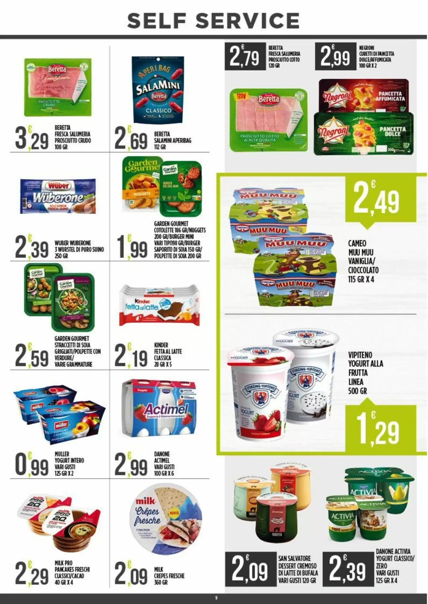 Volantino promozionale Supermercato Pollio  valide dal 07/09/2026 - Pagina 9.