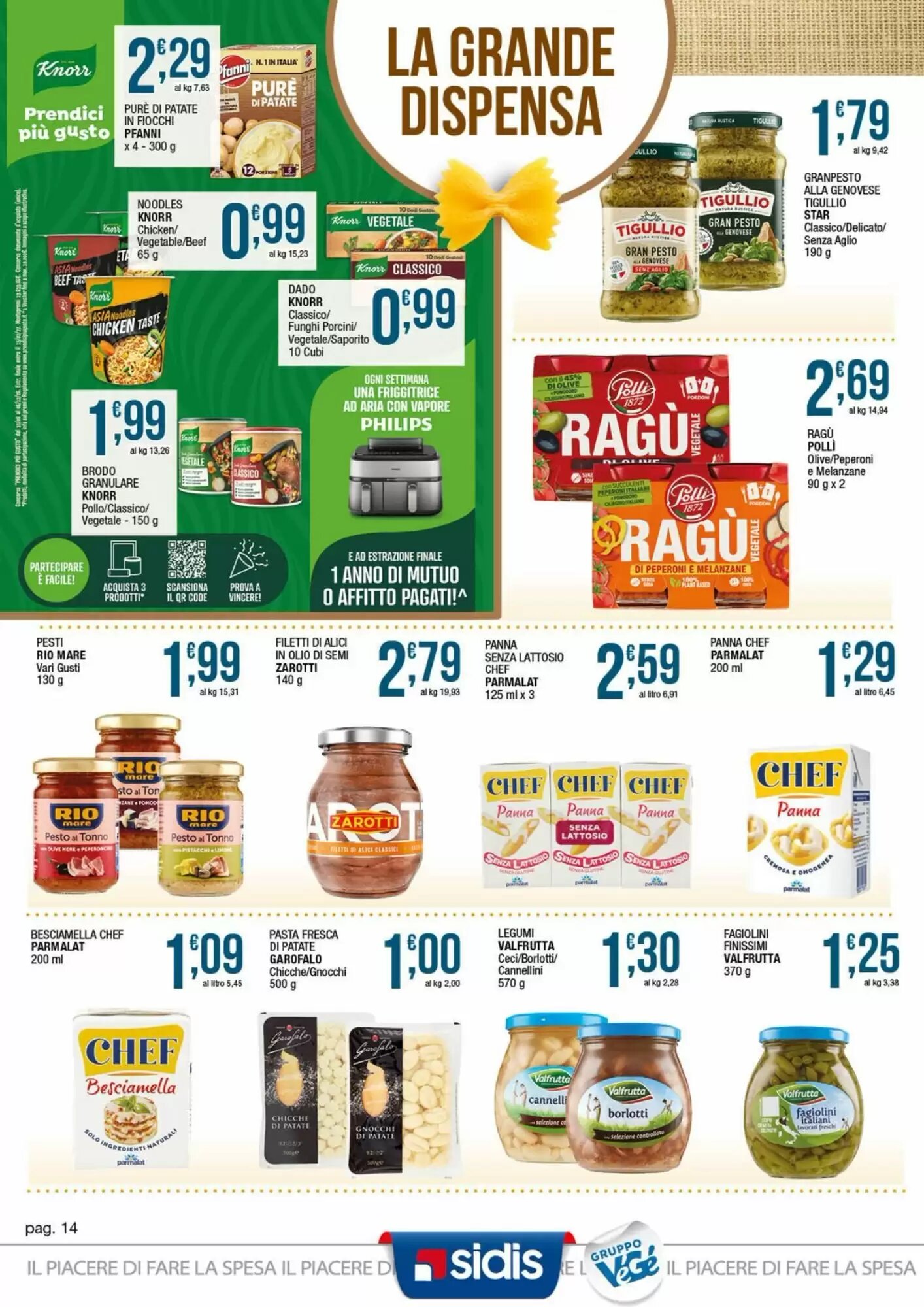 Volantino promozionale Sidis  valide dal 07/09/2026 - Pagina 14.