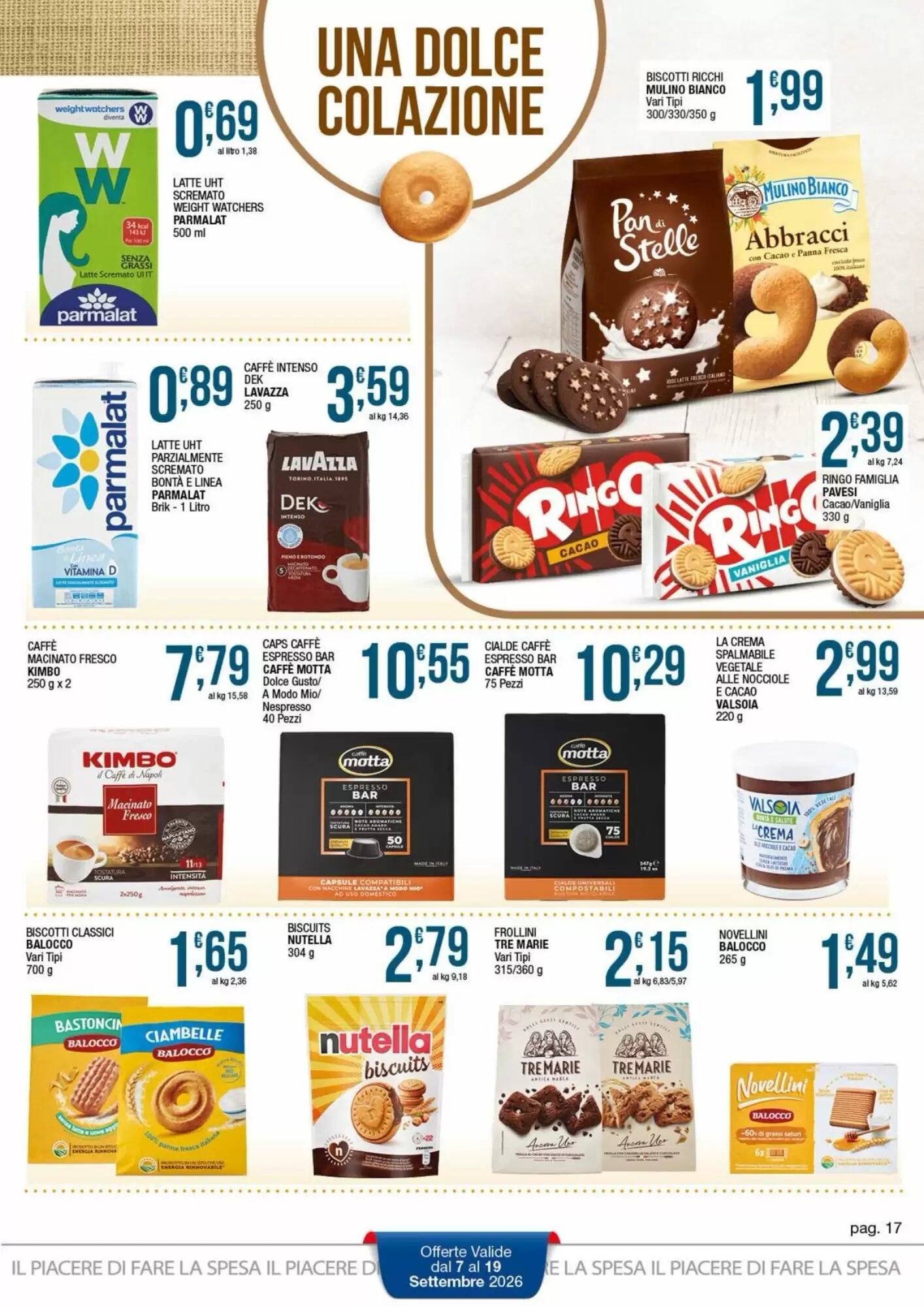 Volantino promozionale Sidis  valide dal 07/09/2026 - Pagina 17.