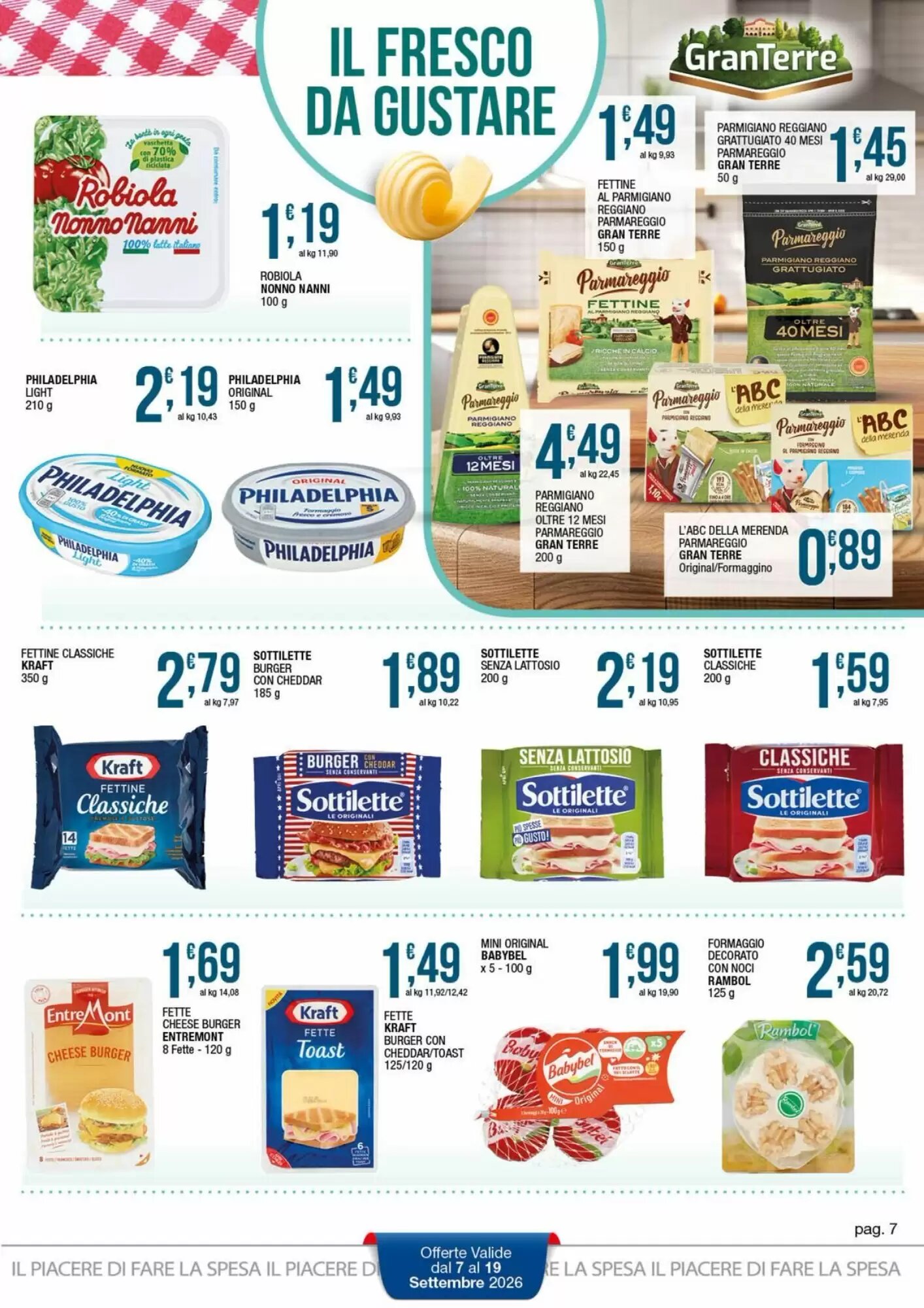 Volantino promozionale Sidis  valide dal 07/09/2026 - Pagina 7.