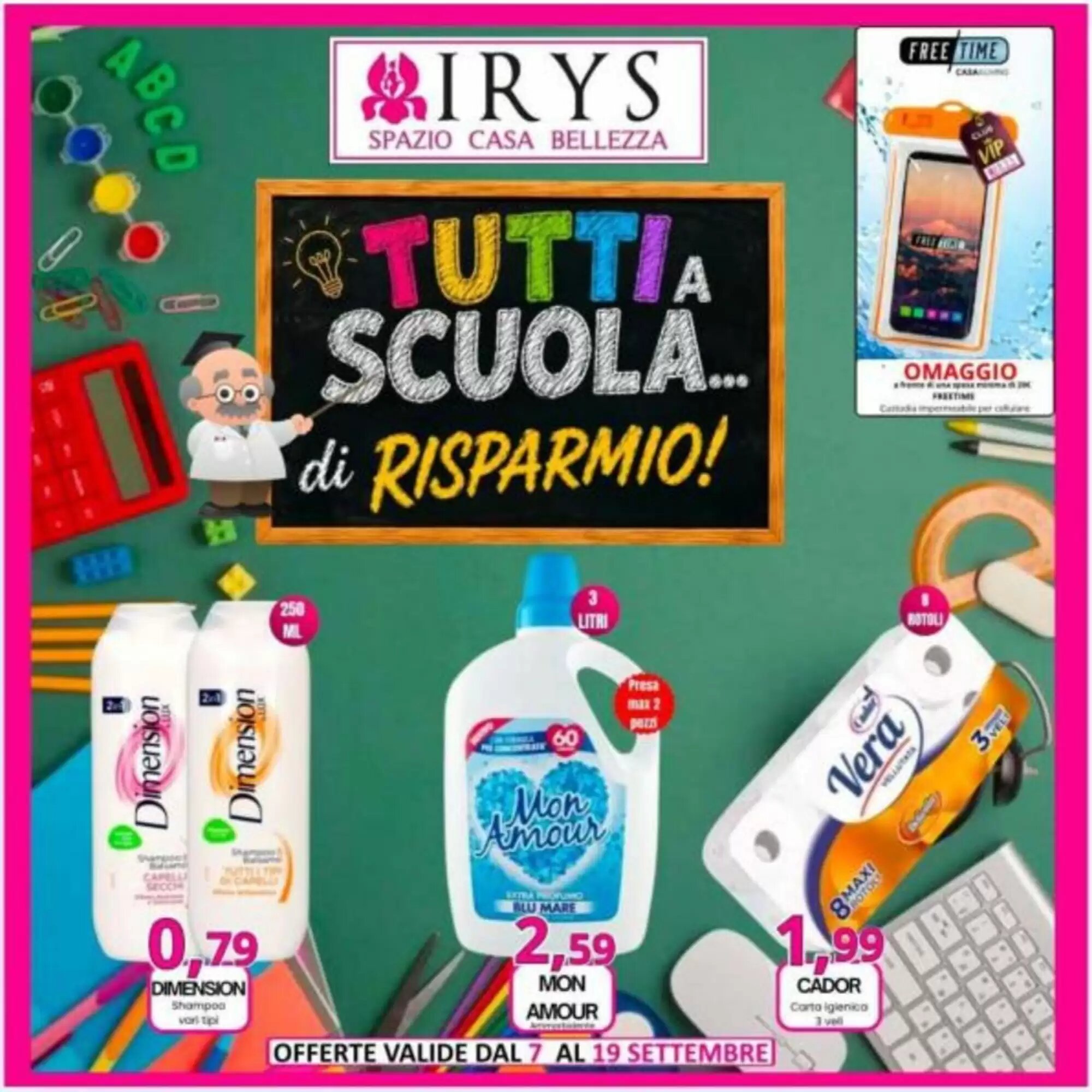 Volantino promozionale Irys  valide dal 07/09/2026 - Pagina 1.