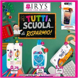 Volantino promozionale Irys  valide dal 07/09/2026