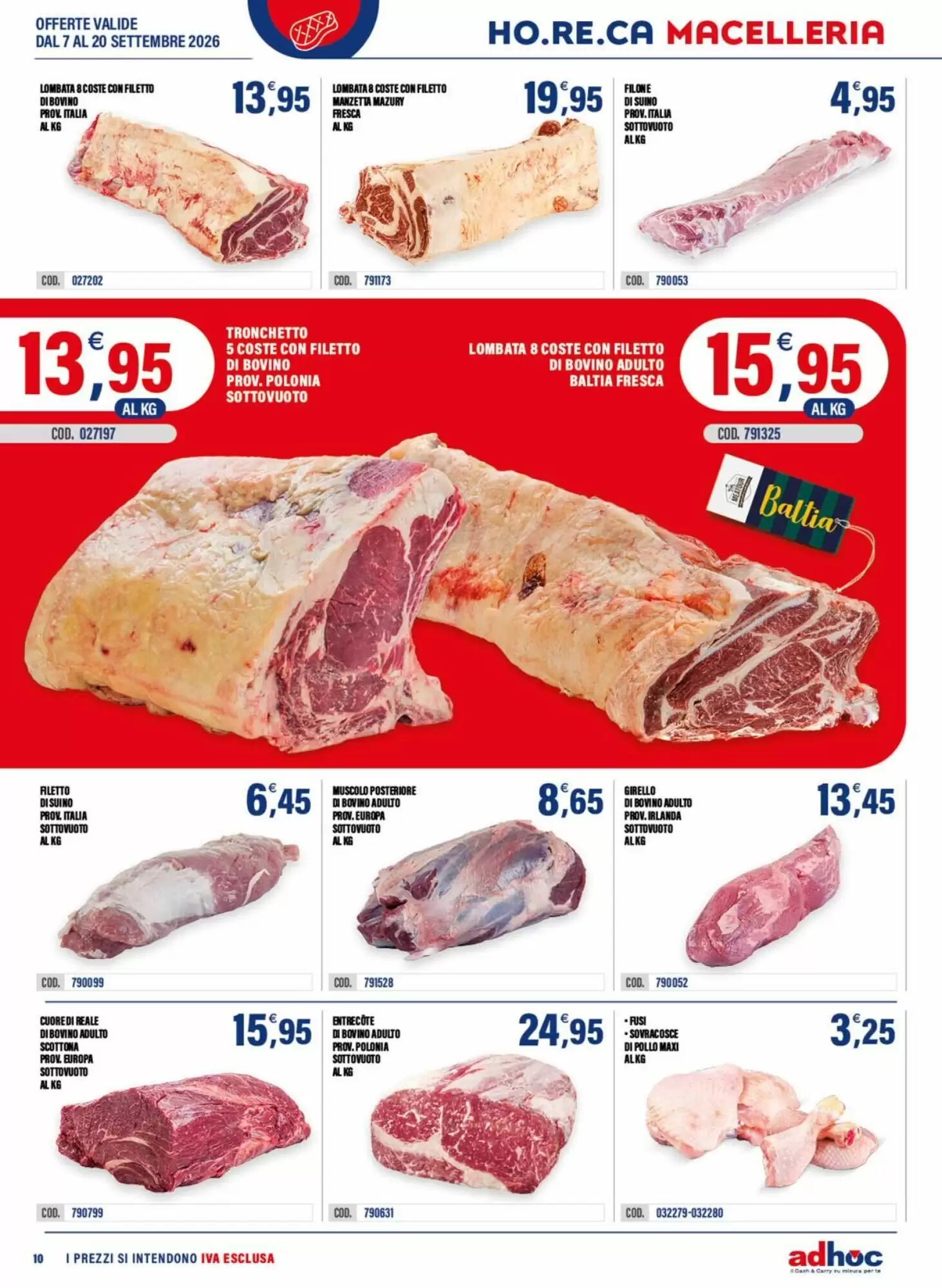 Volantino promozionale Adhoc  valide dal 07/09/2026 - Pagina 10.
