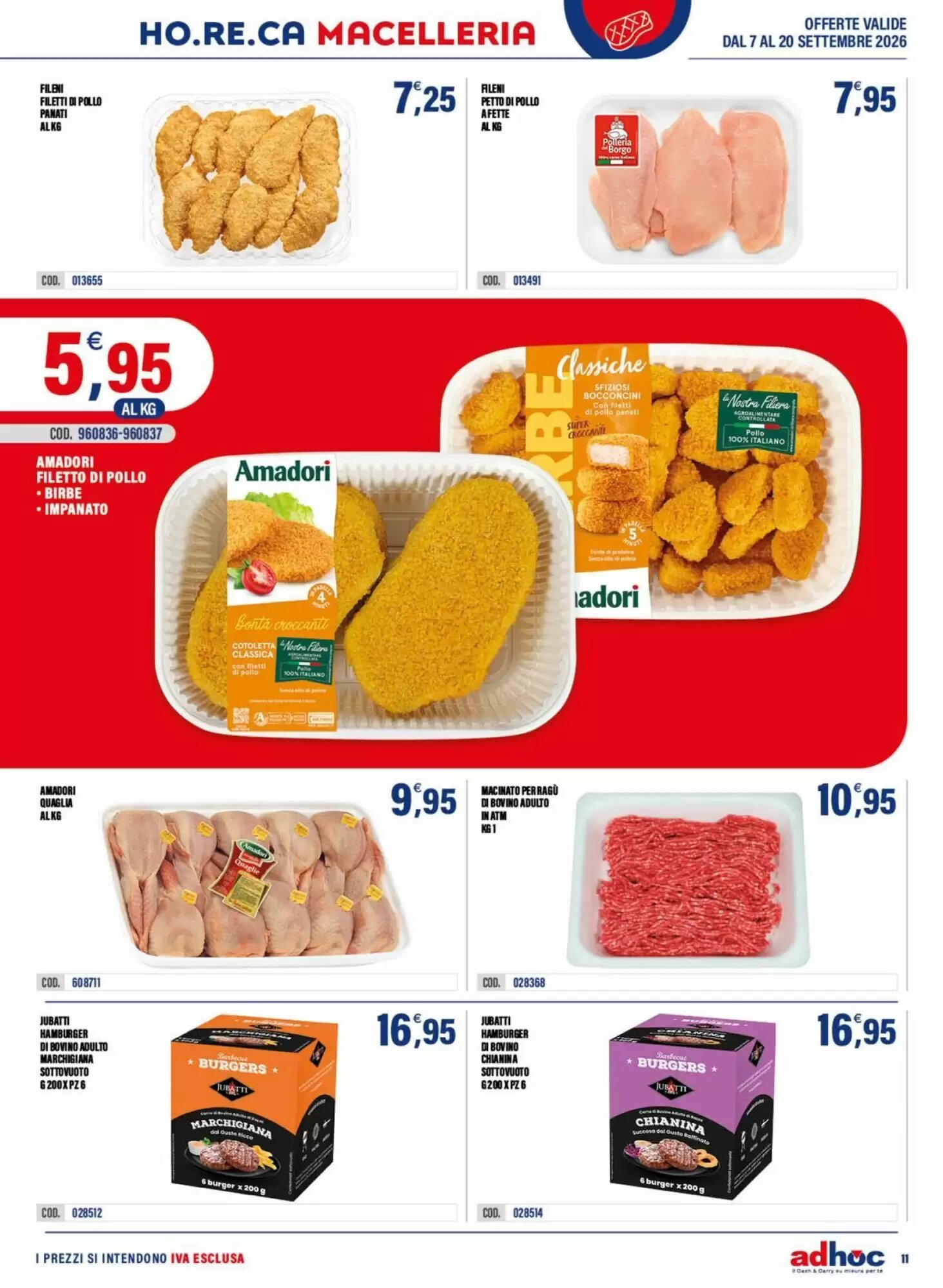 Volantino promozionale Adhoc  valide dal 07/09/2026 - Pagina 11.