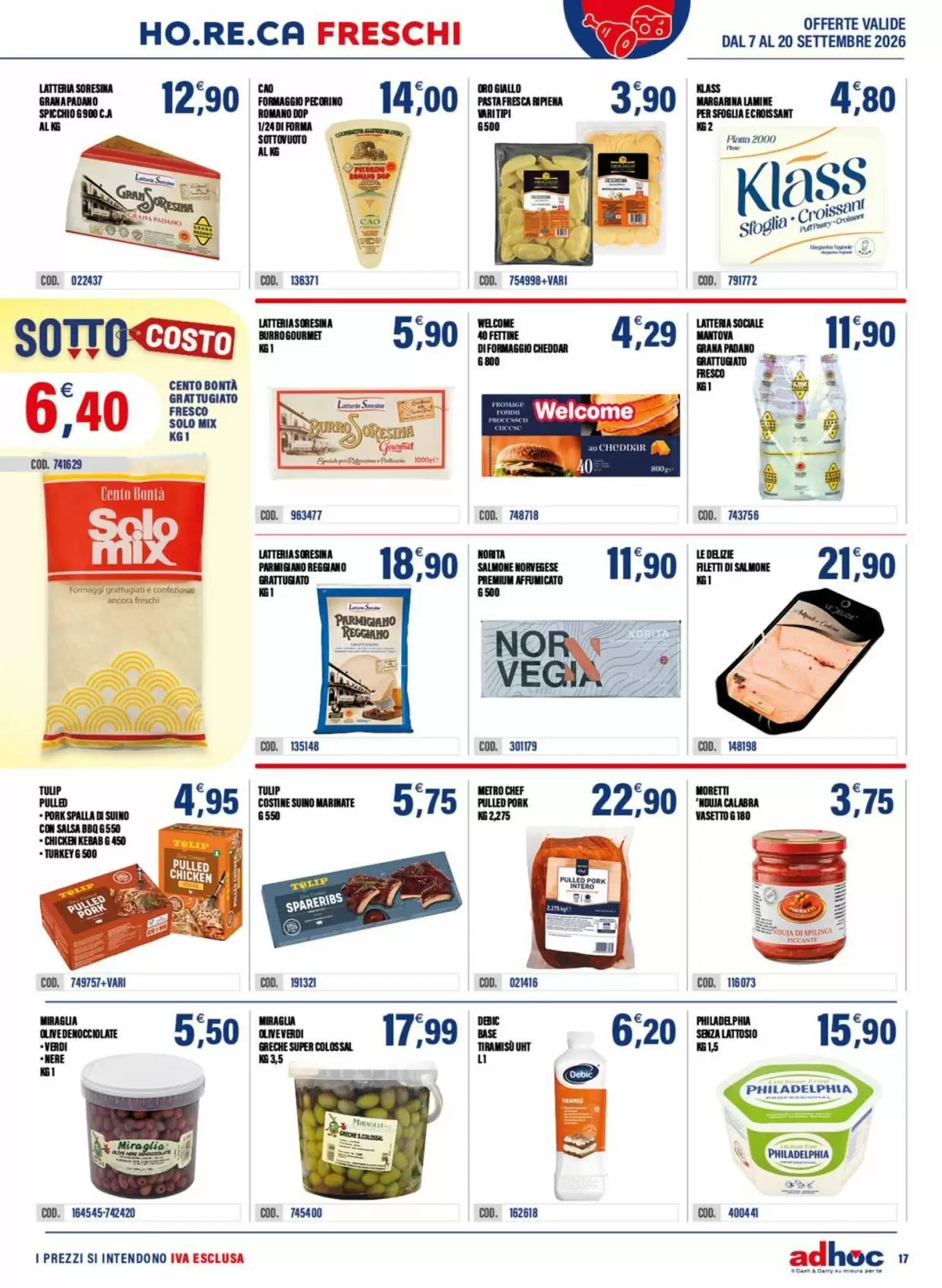 Volantino promozionale Adhoc  valide dal 07/09/2026 - Pagina 17.