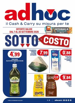 Volantino promozionale Adhoc  valide dal 07/09/2026