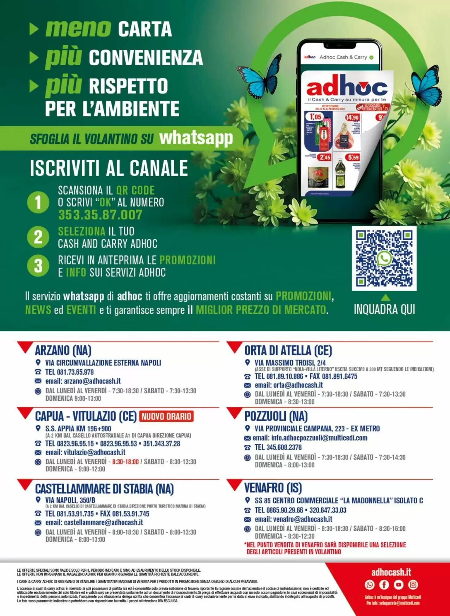 Volantino promozionale Adhoc  valide dal 07/09/2026 - Pagina 32.