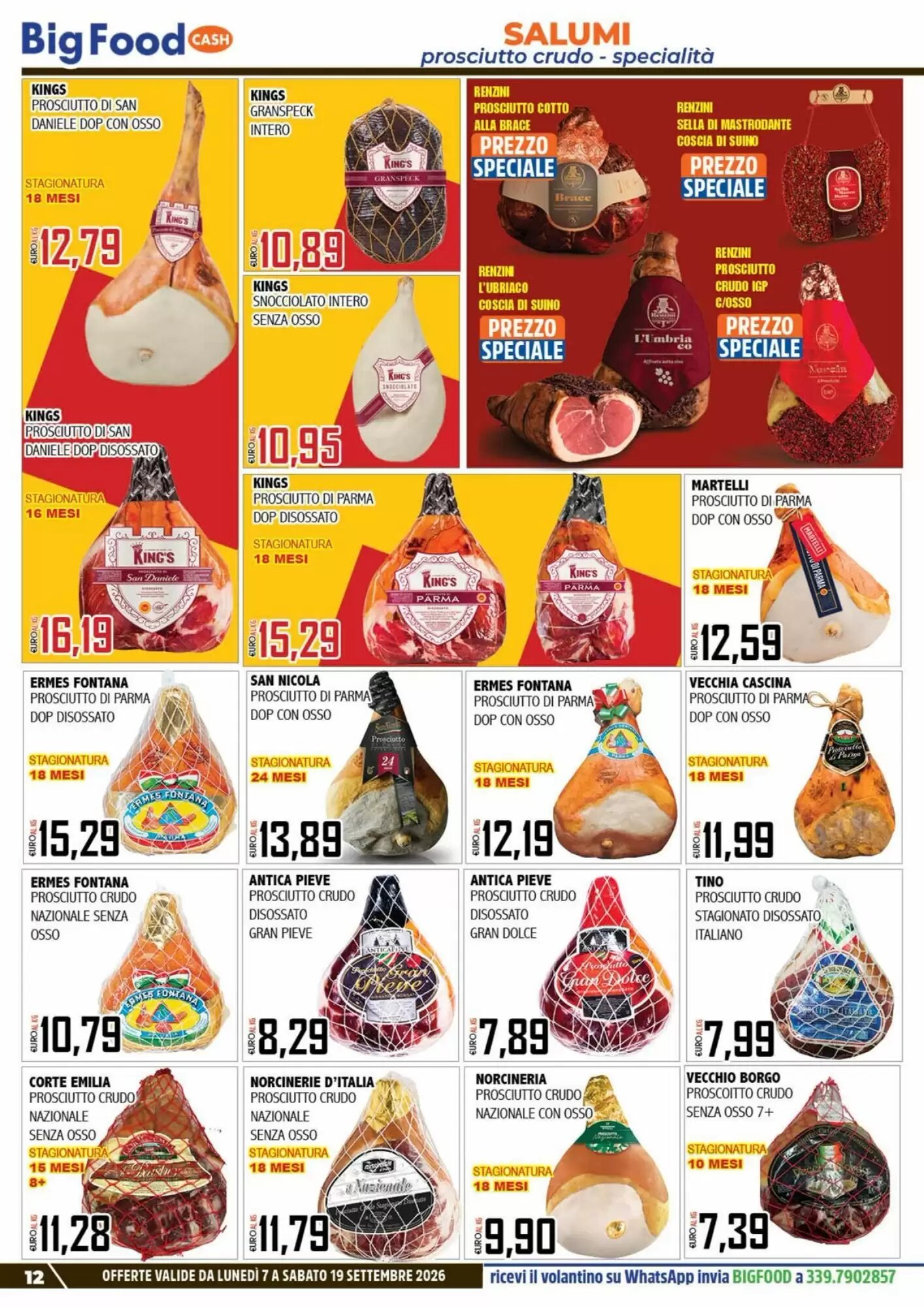 Volantino promozionale Big Food  valide dal 07/09/2026 - Pagina 12.