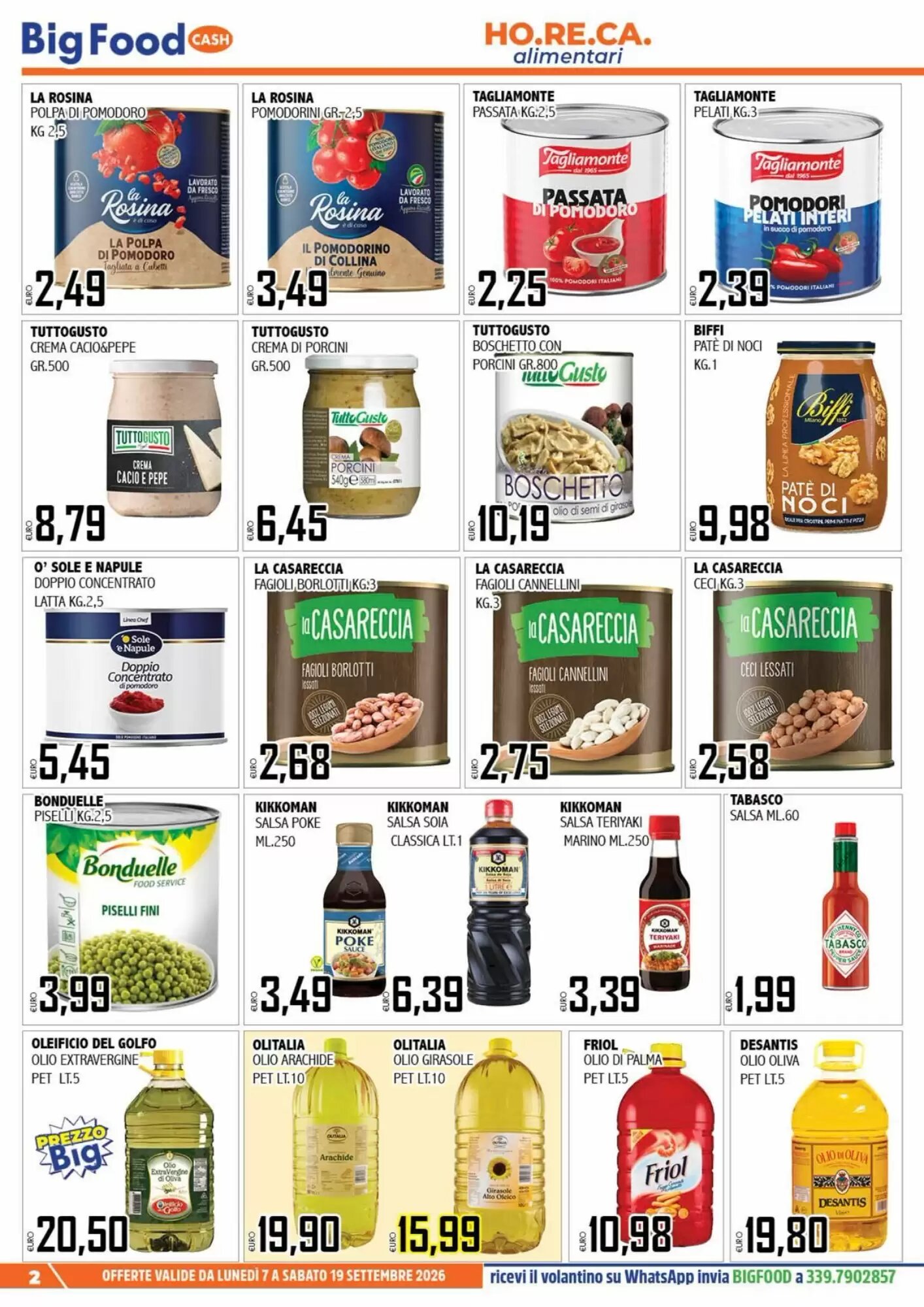 Volantino promozionale Big Food  valide dal 07/09/2026 - Pagina 2.