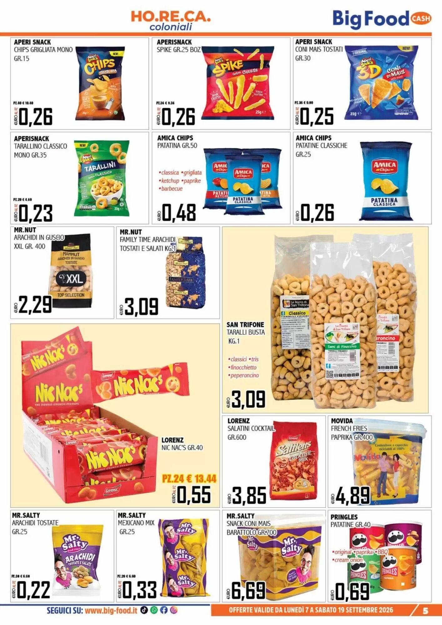 Volantino promozionale Big Food  valide dal 07/09/2026 - Pagina 5.
