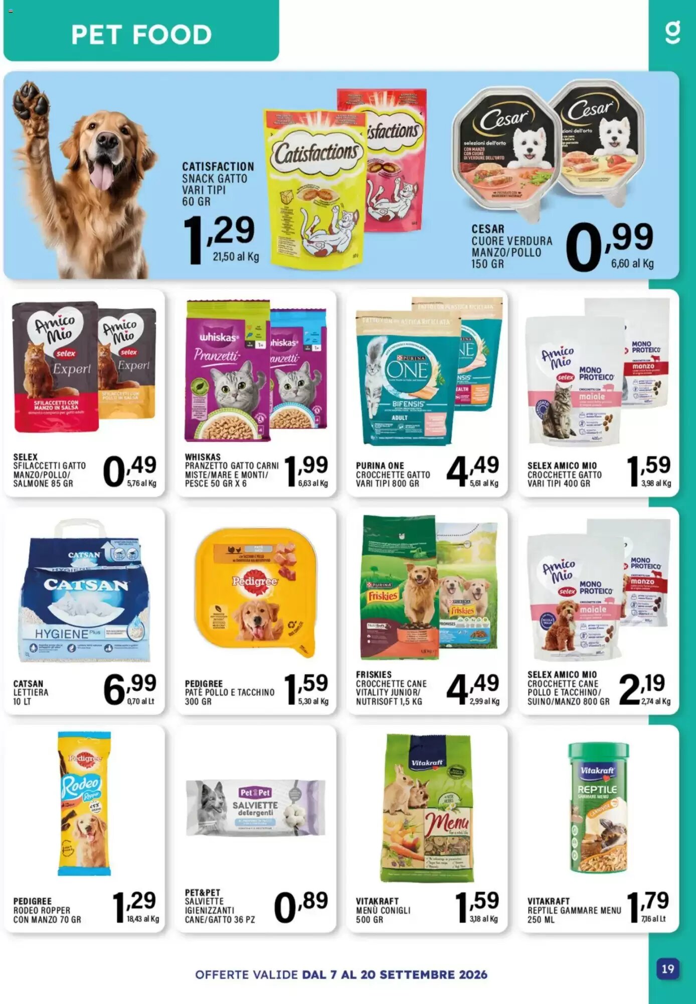 Volantino promozionale Gecop  valide dal 07/09/2026 - Pagina 19.