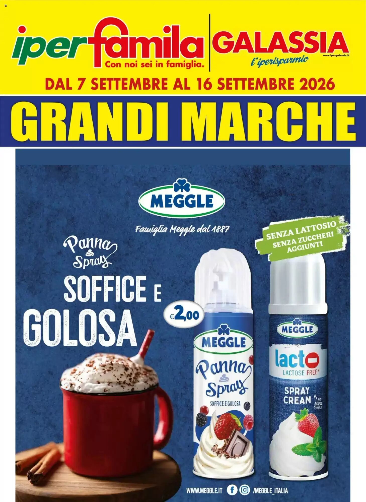Volantino promozionale IperFamila valide dal 07/09/2026 - Pagina 1.
