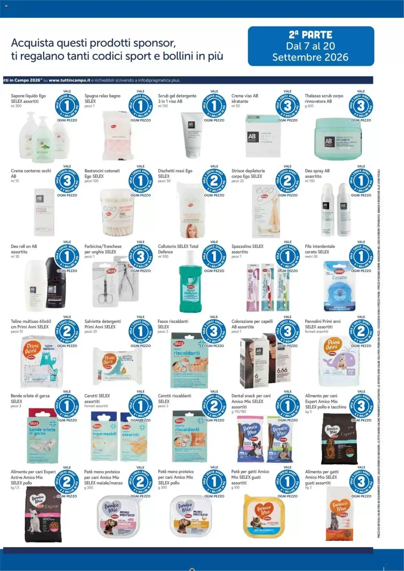 Volantino promozionale IperFamila  valide dal 07/09/2026 - Pagina 20.