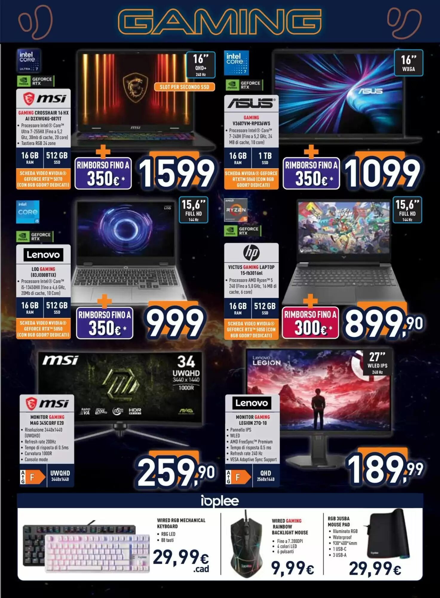 Volantino promozionale Unieuro  valide dal 07/09/2026 - Pagina 16.