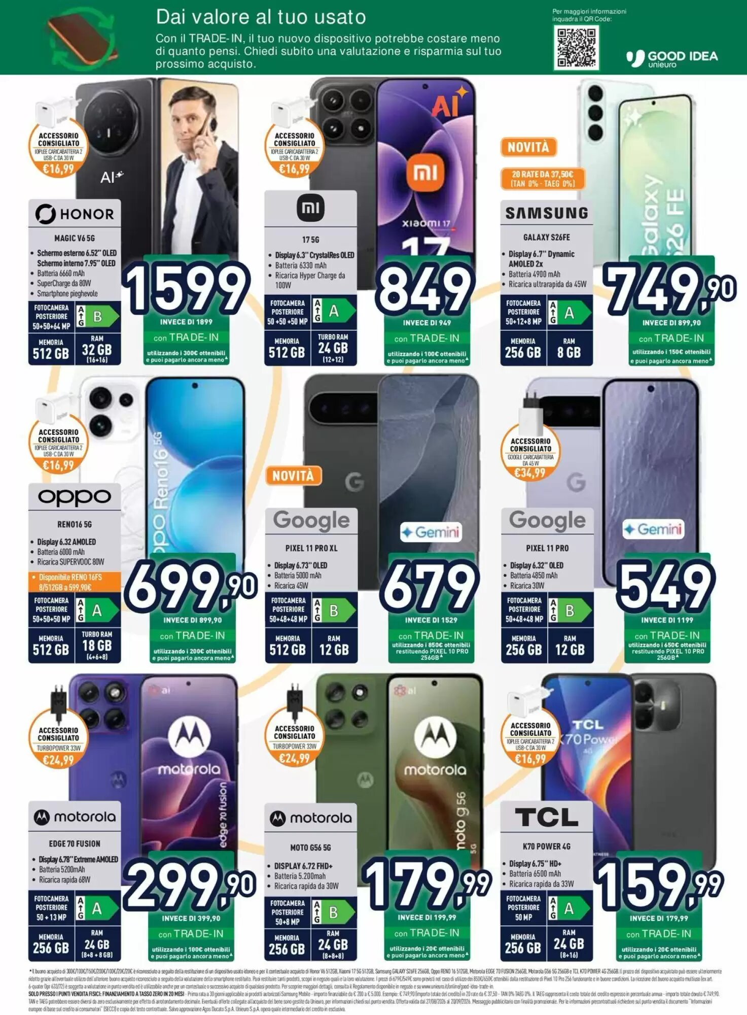 Volantino promozionale Unieuro  valide dal 07/09/2026 - Pagina 19.