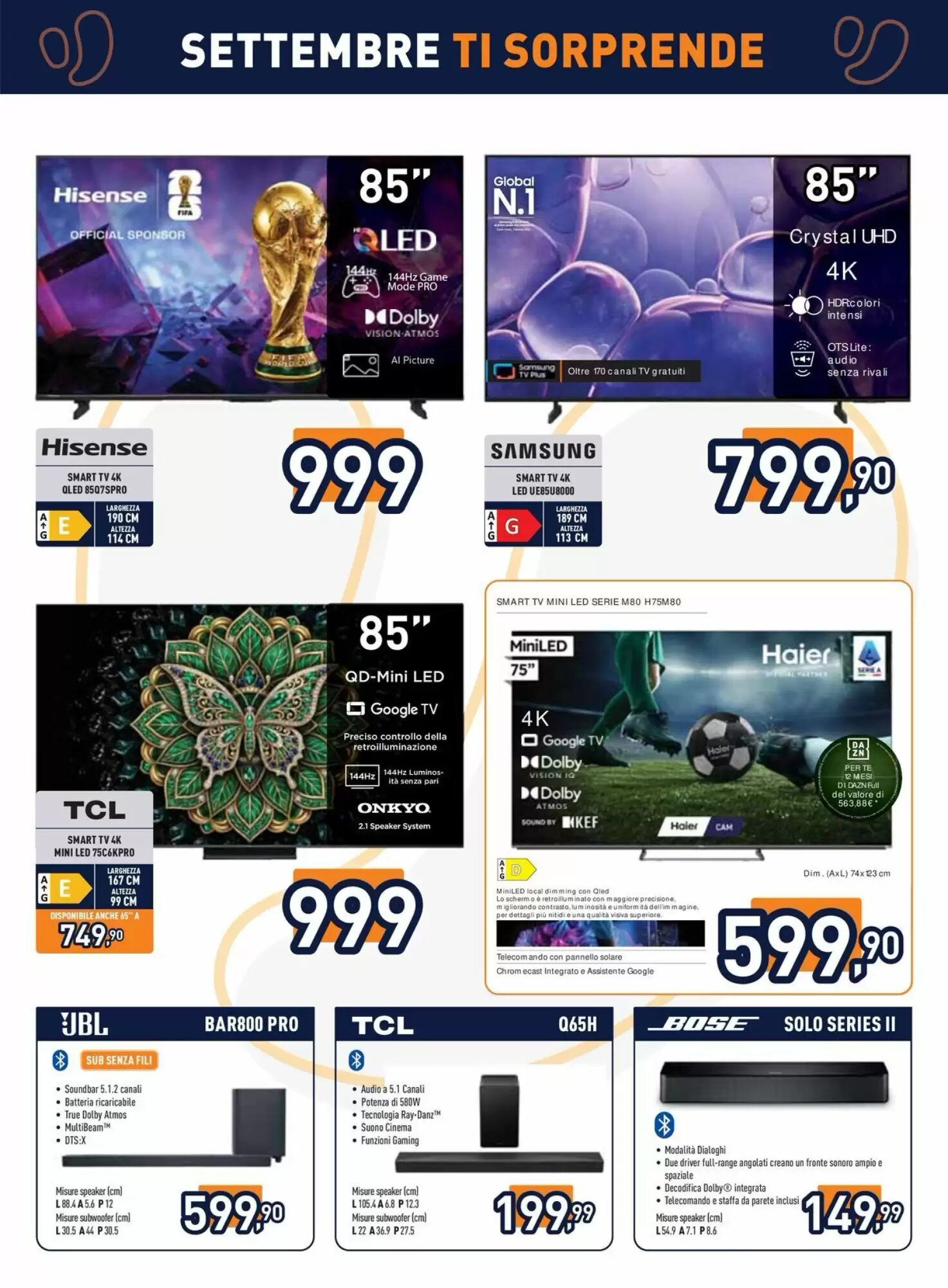 Volantino promozionale Unieuro  valide dal 07/09/2026 - Pagina 2.