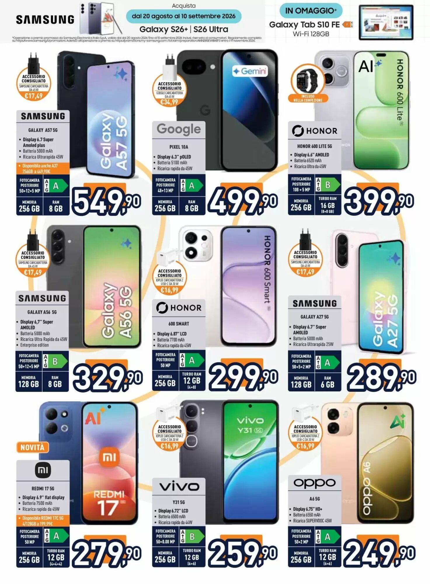 Volantino promozionale Unieuro  valide dal 07/09/2026 - Pagina 20.
