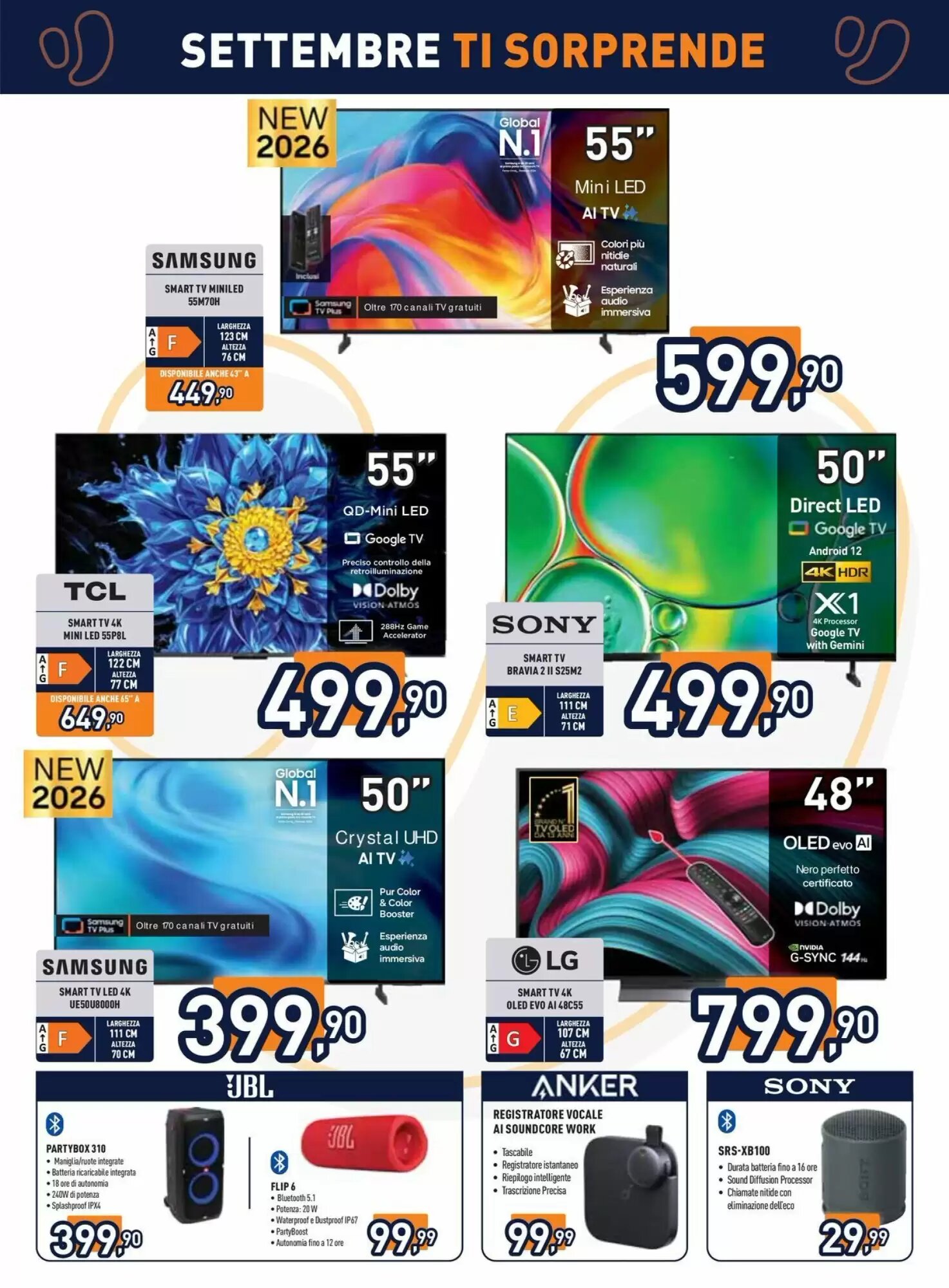 Volantino promozionale Unieuro  valide dal 07/09/2026 - Pagina 4.