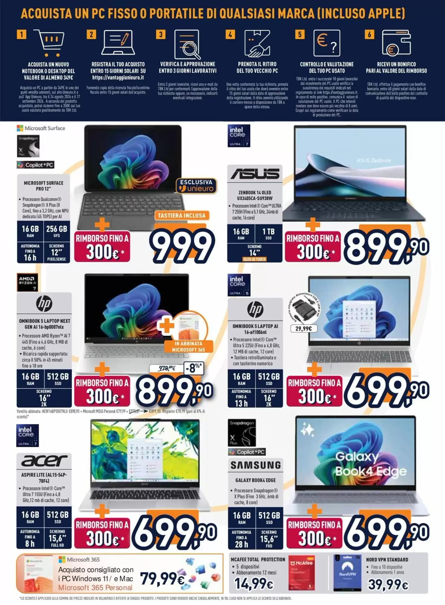 Volantino promozionale Unieuro  valide dal 07/09/2026 - Pagina 9.