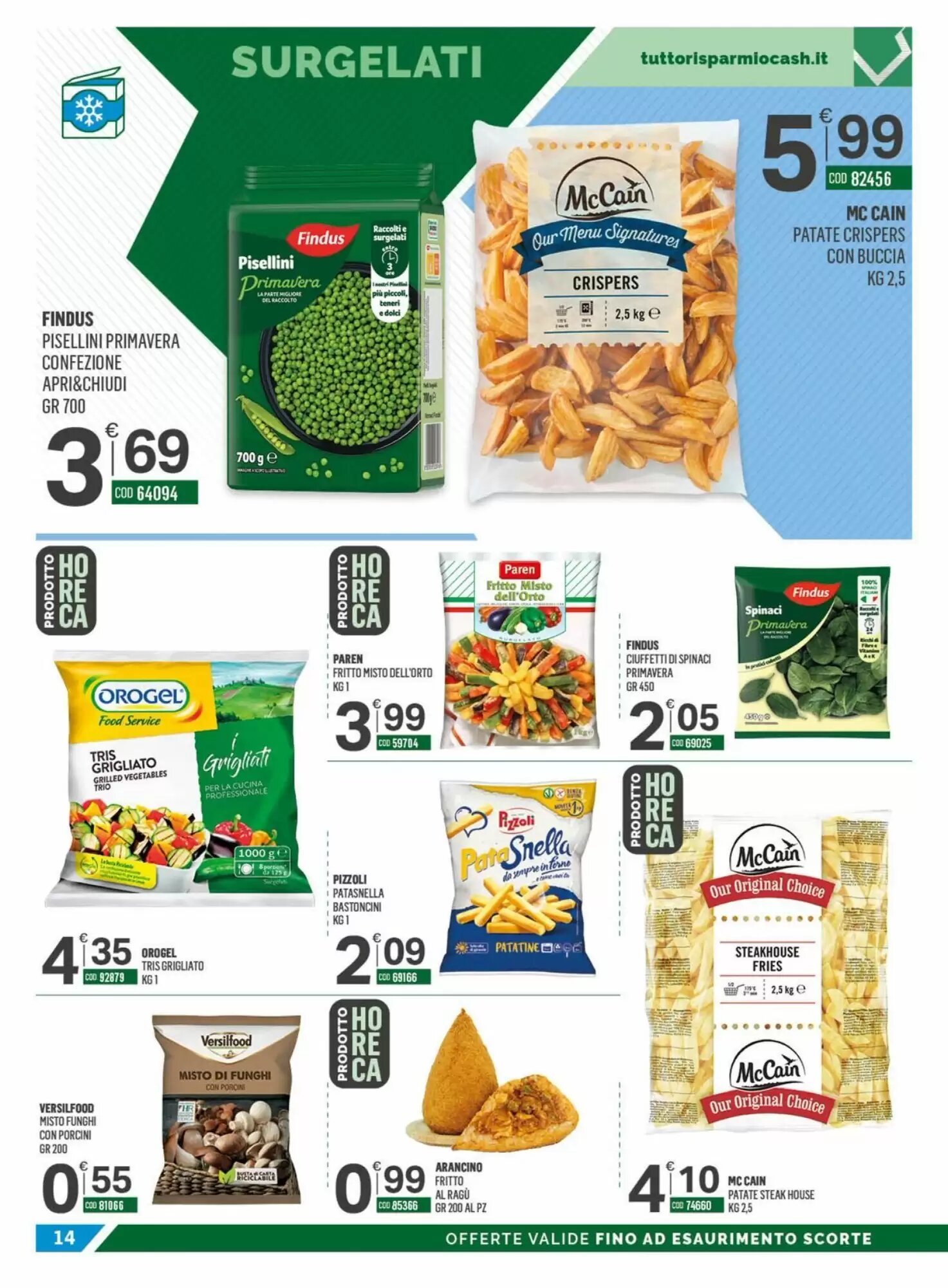 Volantino promozionale Tutto Risparmio Cash&Carry  valide dal 07/09/2026 - Pagina 14.