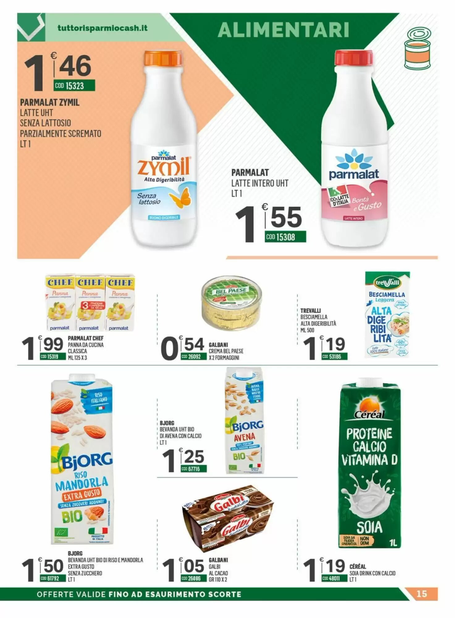 Volantino promozionale Tutto Risparmio Cash&Carry  valide dal 07/09/2026 - Pagina 15.