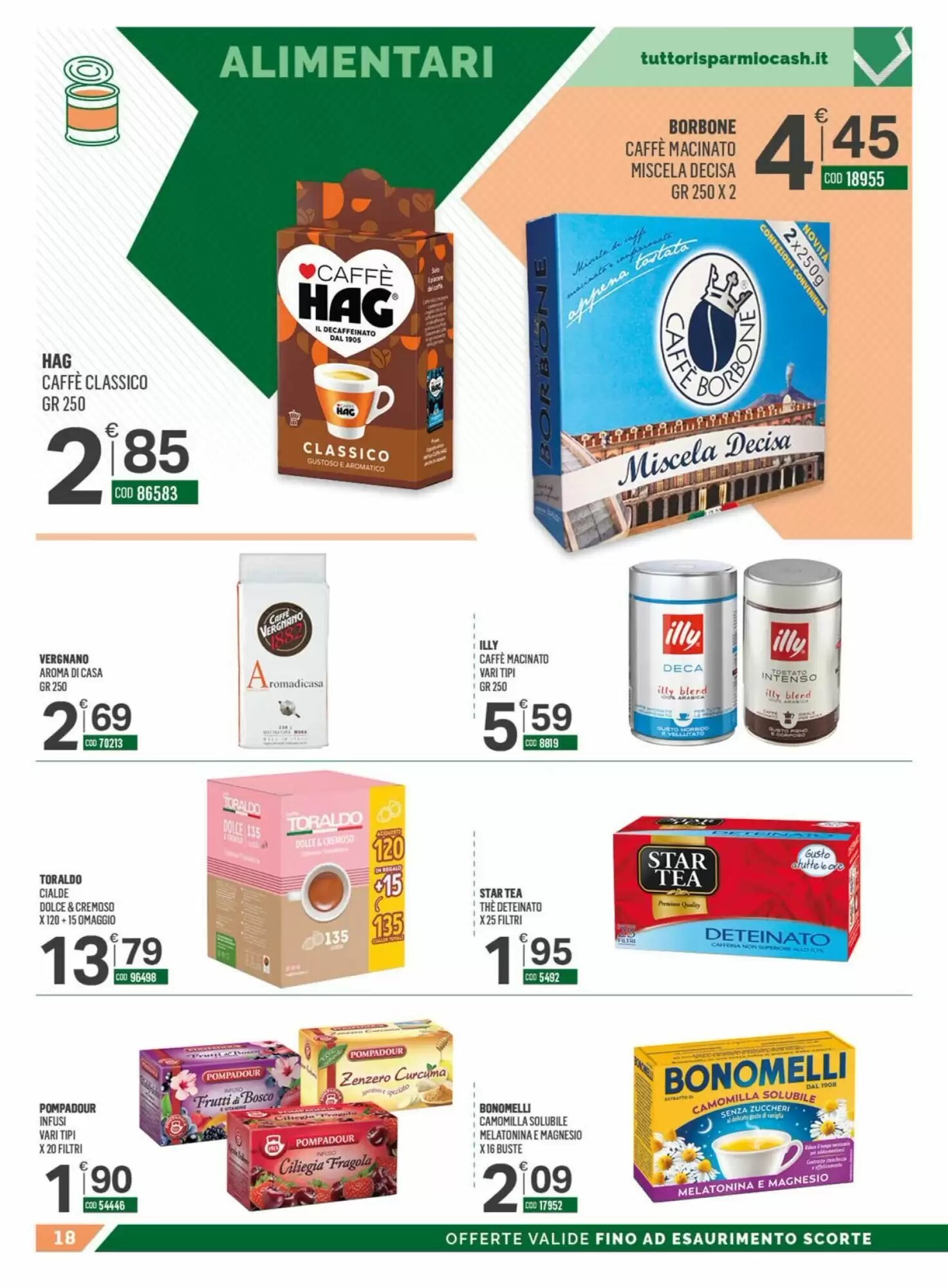 Volantino promozionale Tutto Risparmio Cash&Carry  valide dal 07/09/2026 - Pagina 18.