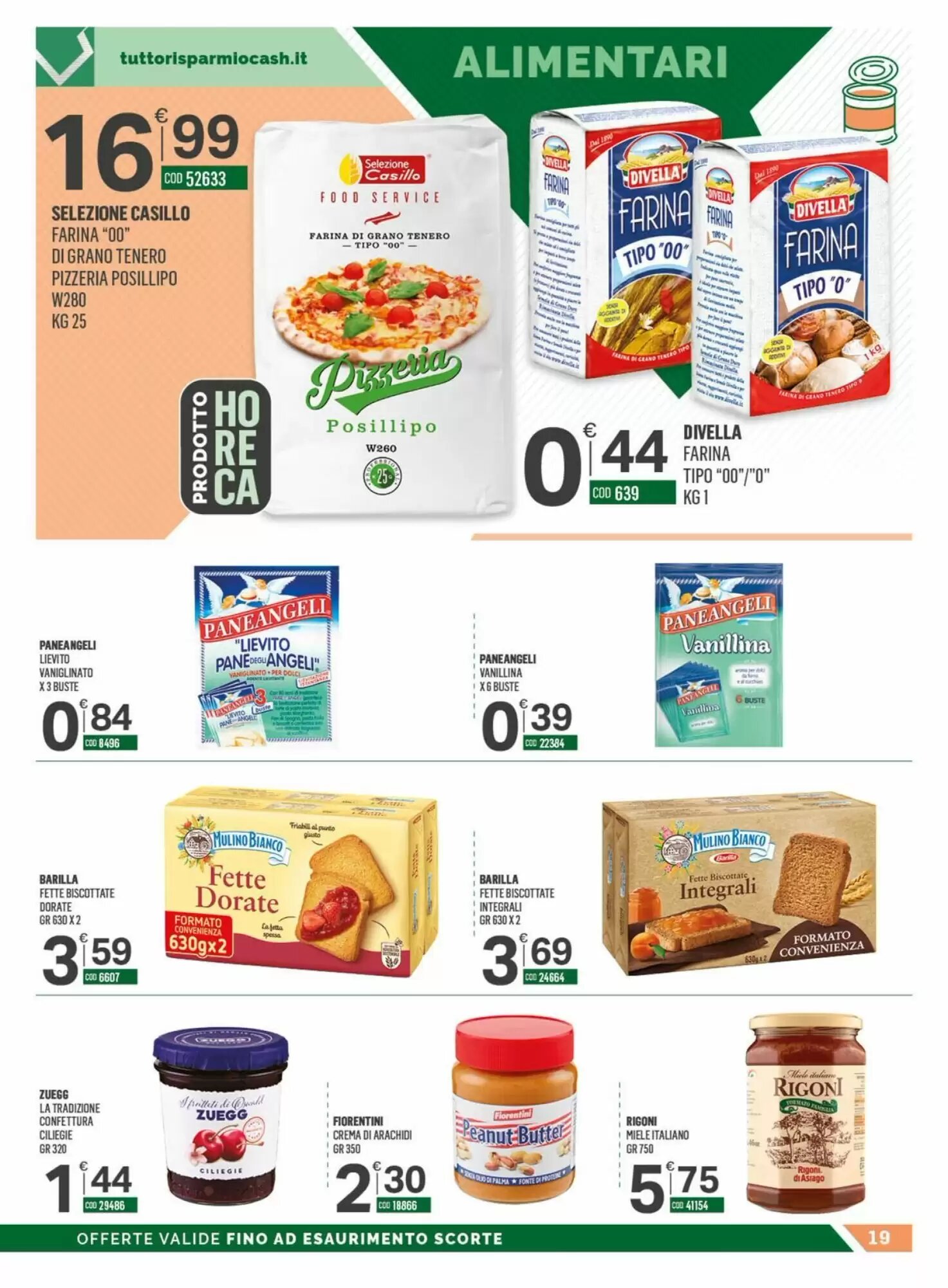 Volantino promozionale Tutto Risparmio Cash&Carry  valide dal 07/09/2026 - Pagina 19.