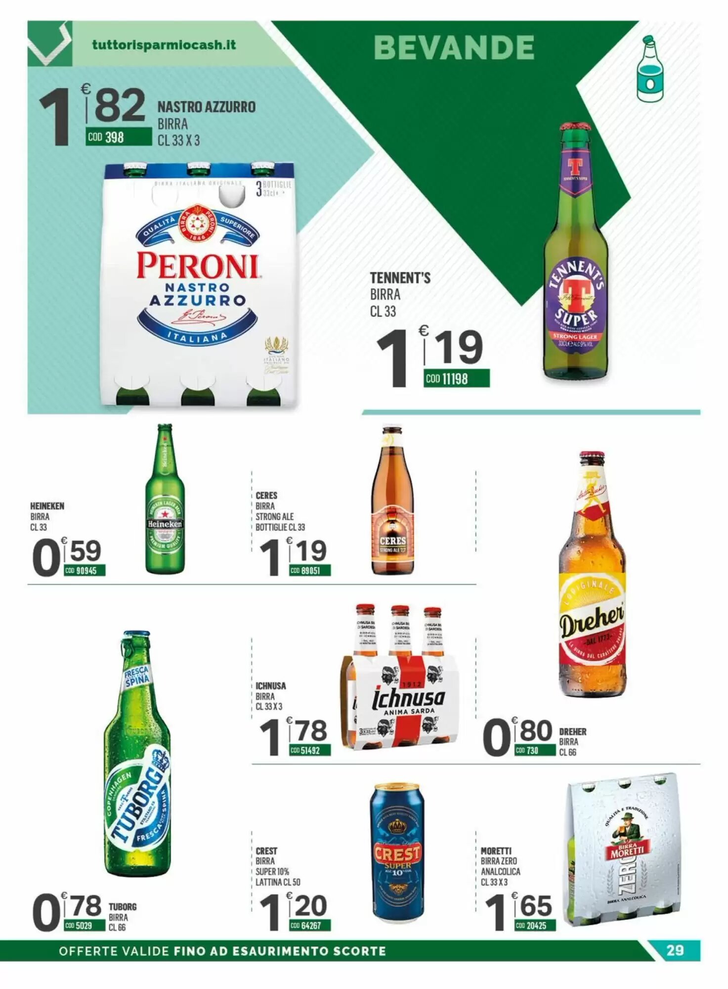 Volantino promozionale Tutto Risparmio Cash&Carry  valide dal 07/09/2026 - Pagina 29.
