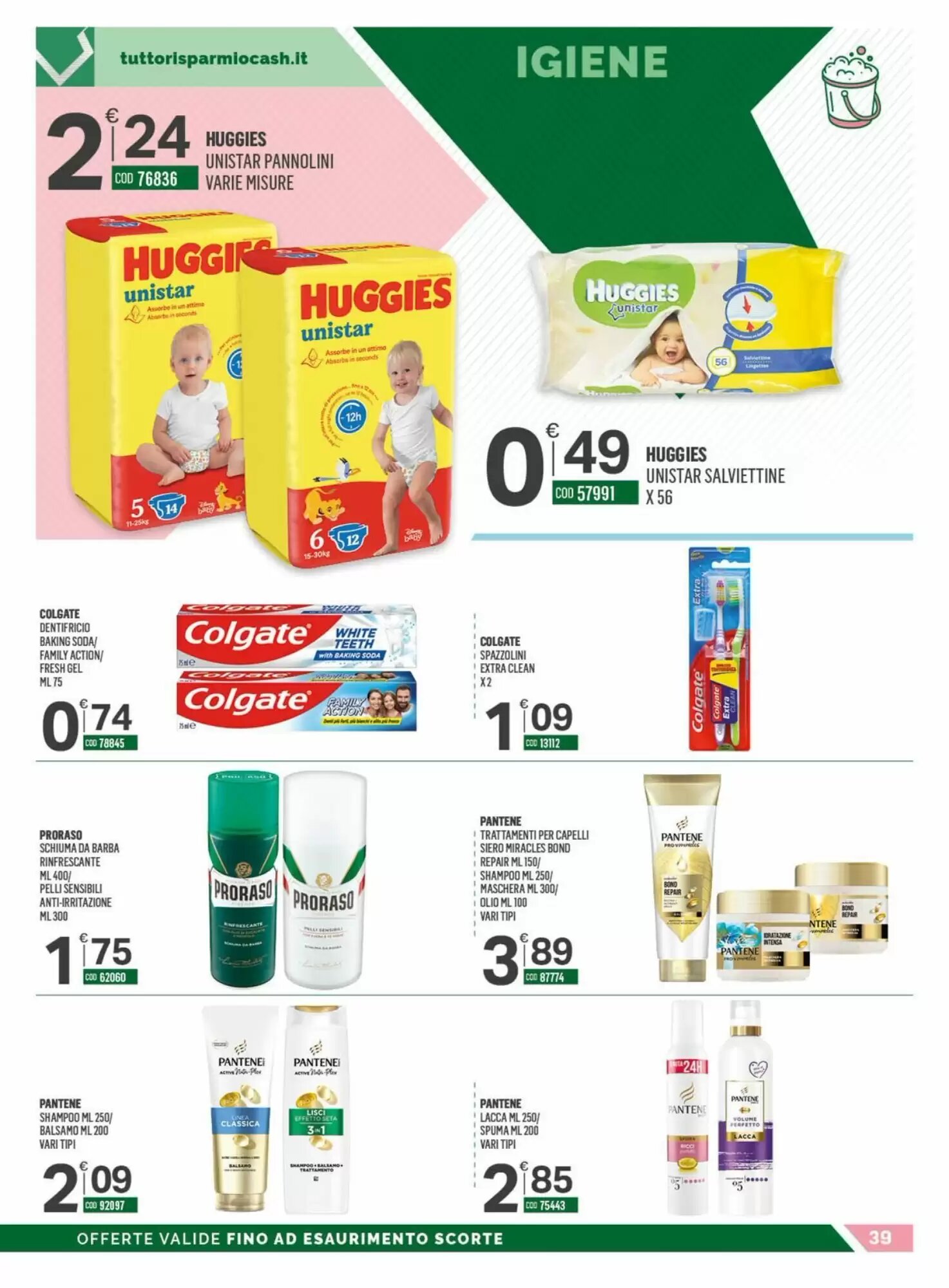 Volantino promozionale Tutto Risparmio Cash&Carry  valide dal 07/09/2026 - Pagina 39.