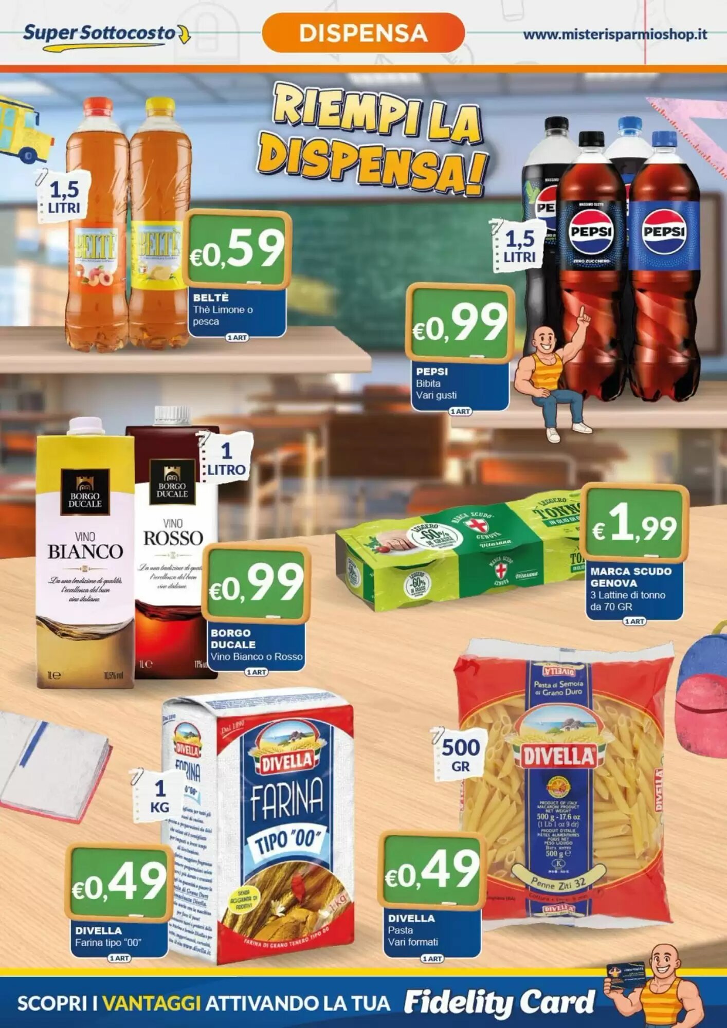 Volantino promozionale Mister Risparmio  valide dal 07/09/2026 - Pagina 3.