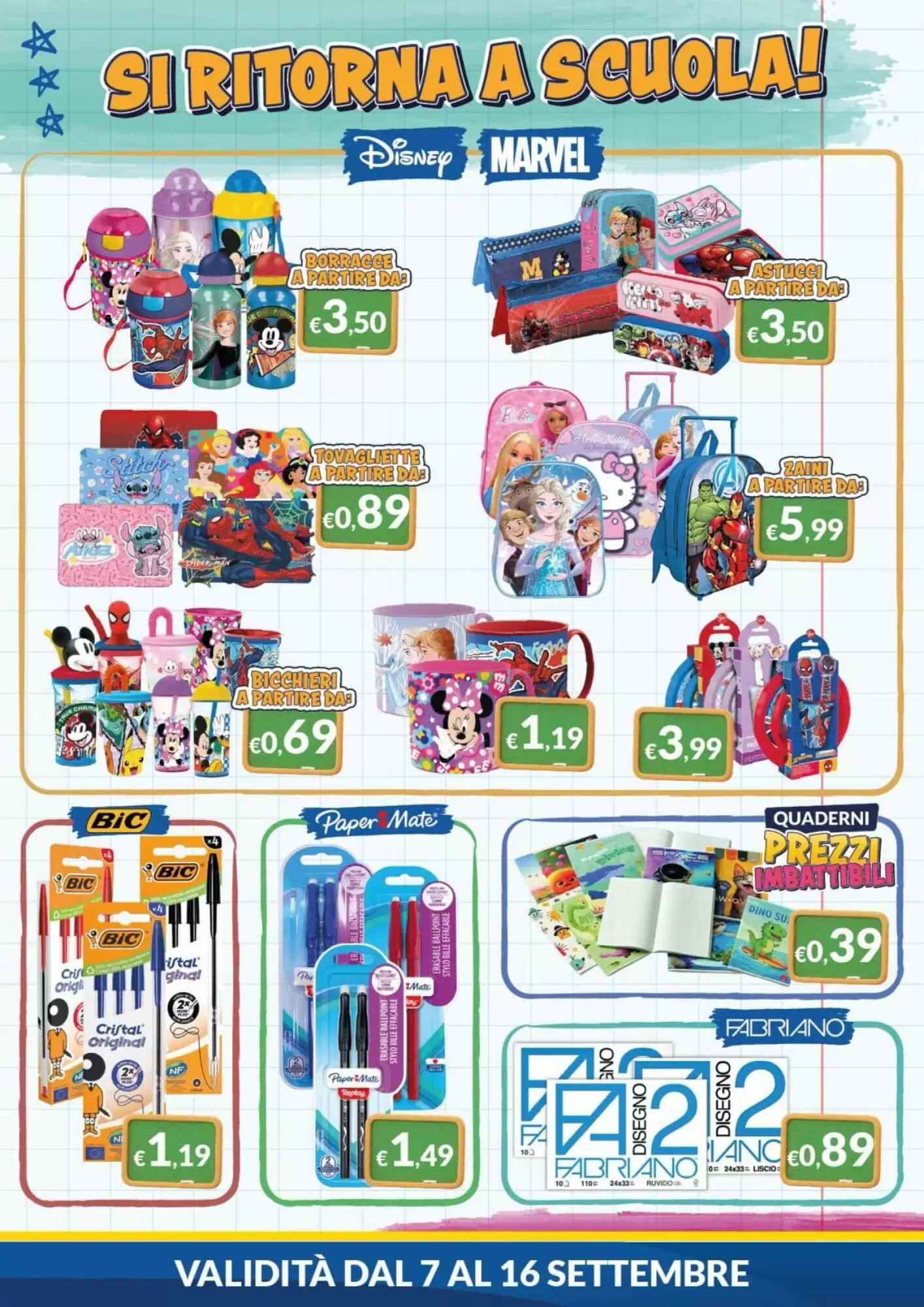 Volantino promozionale Mister Risparmio  valide dal 07/09/2026 - Pagina 6.