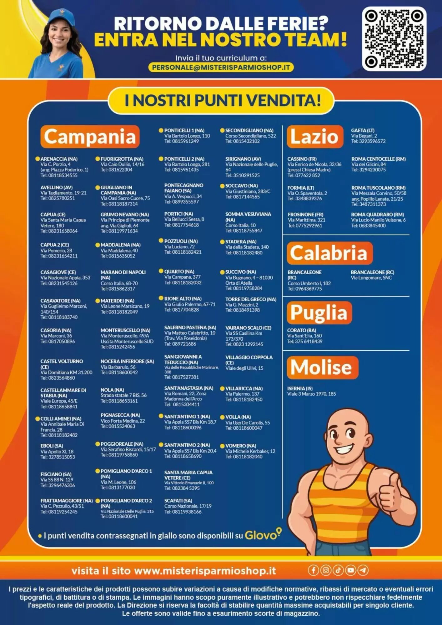 Volantino promozionale Mister Risparmio  valide dal 07/09/2026 - Pagina 8.