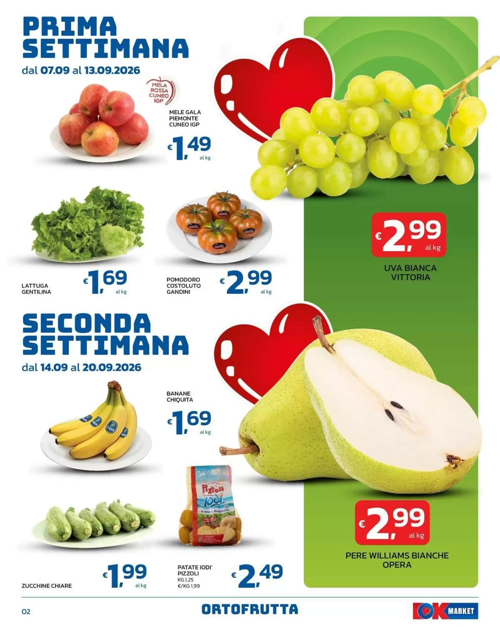 Volantino promozionale Ok Market  valide dal 07/09/2026 - Pagina 2.