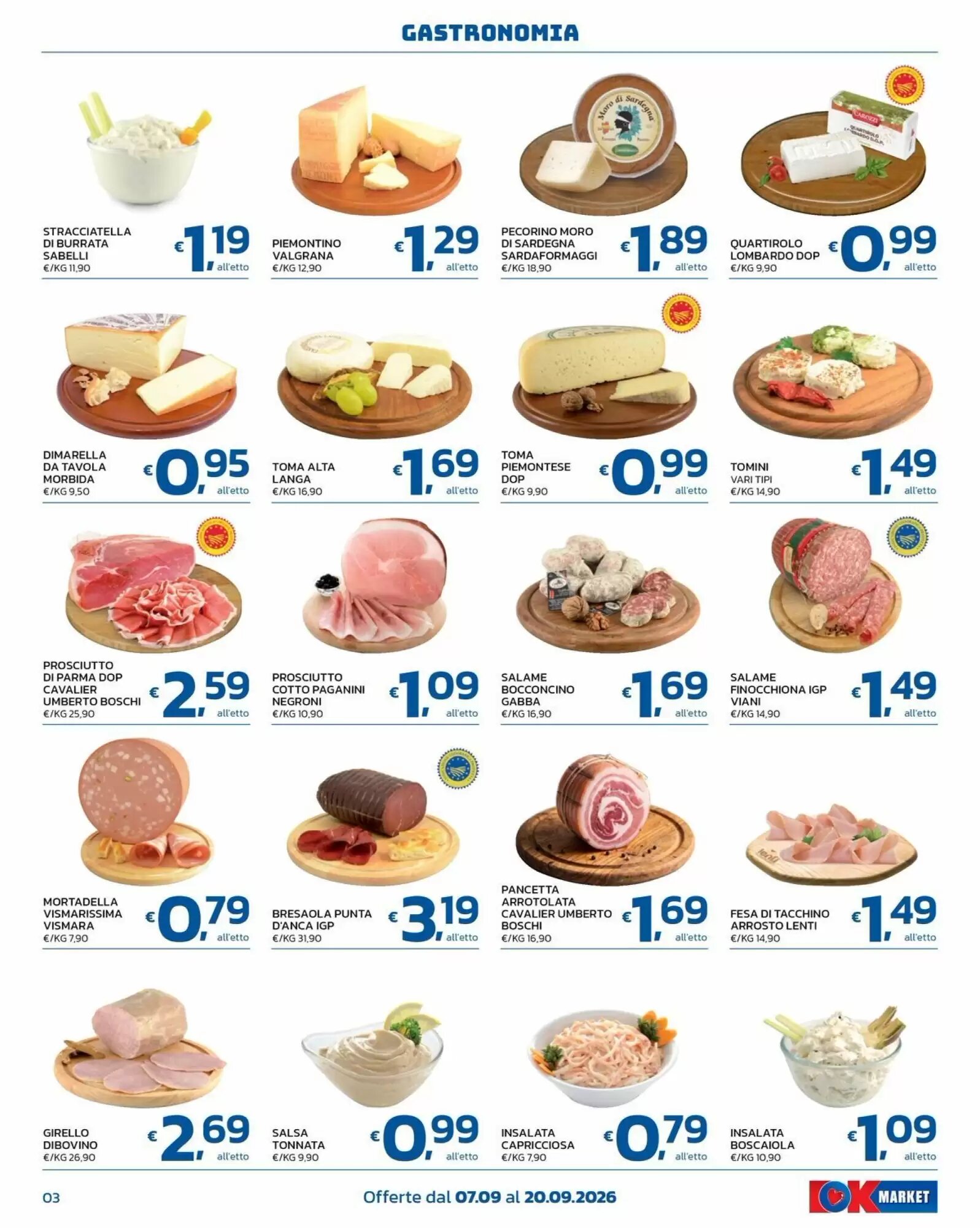 Volantino promozionale Ok Market  valide dal 07/09/2026 - Pagina 3.